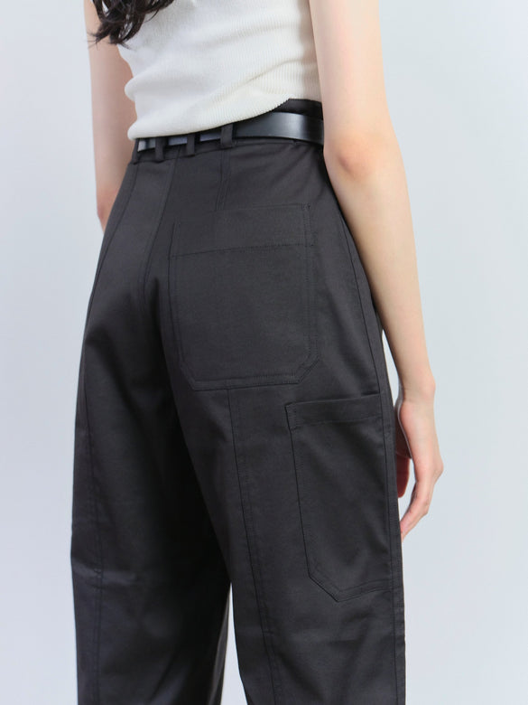 cropped workwear pants | multiple colors