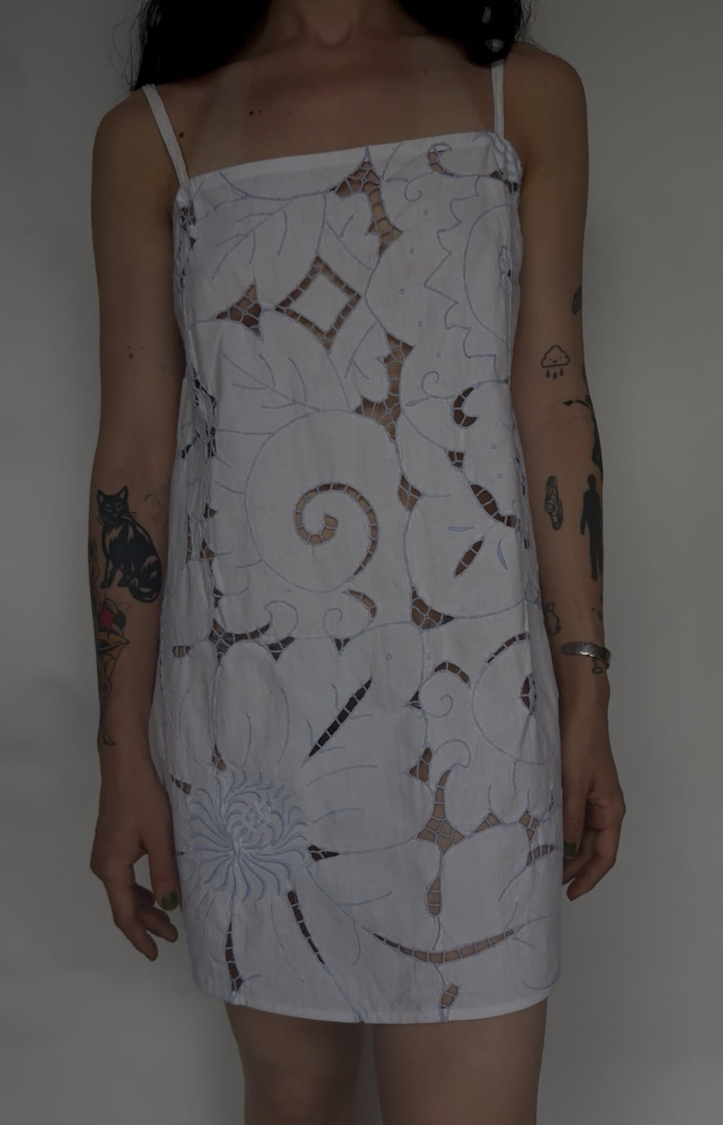 tablecloth dress | swirl
