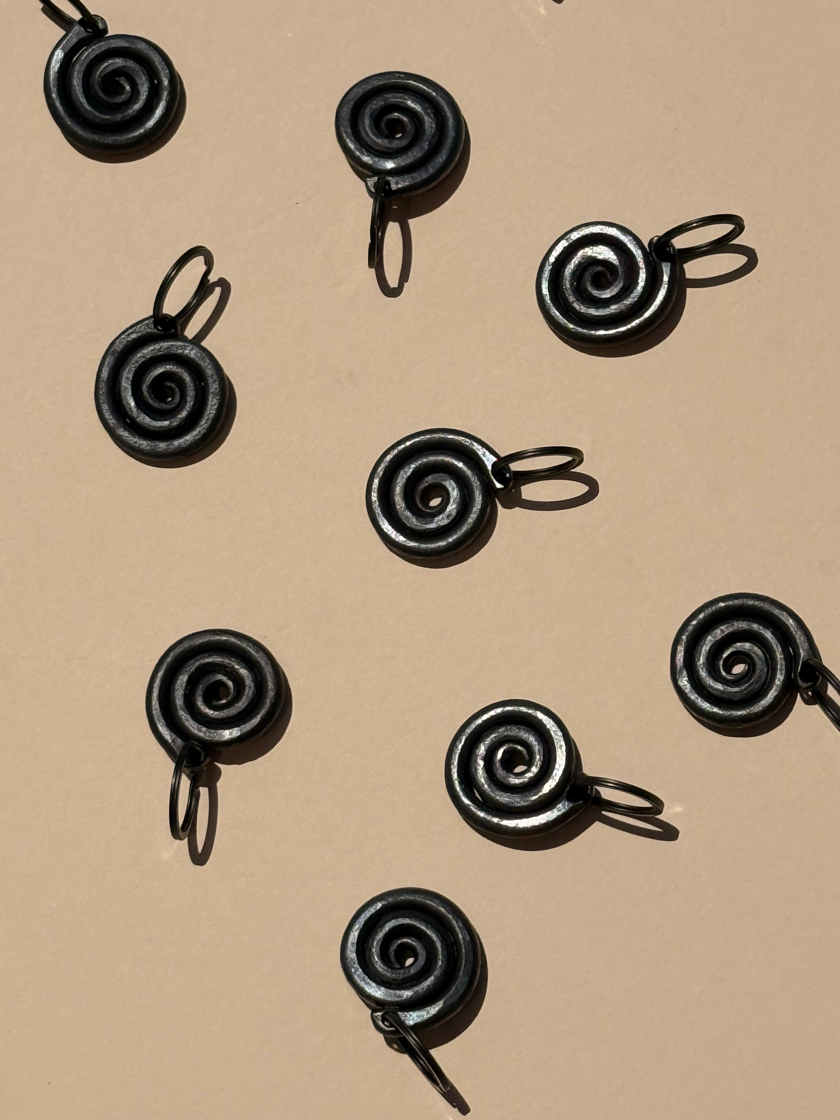 spiral keychain