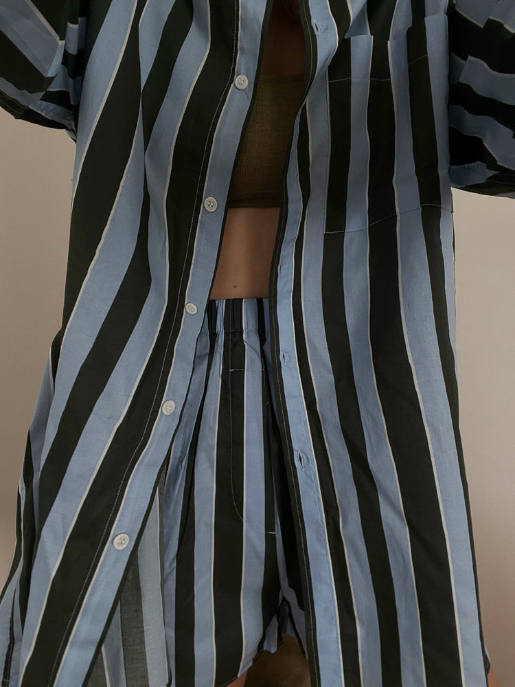 adele shirt | forest blue