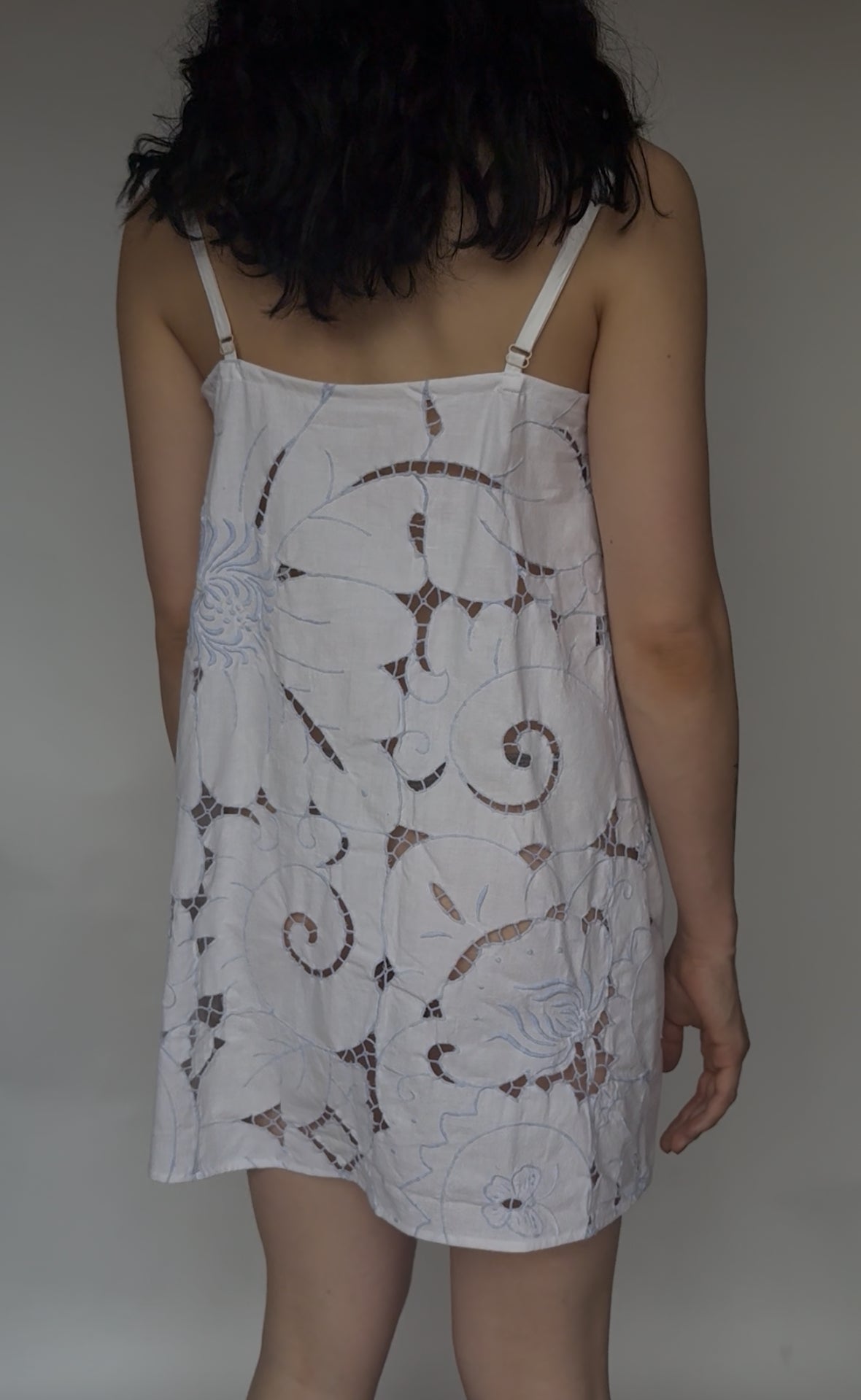 tablecloth dress | swirl