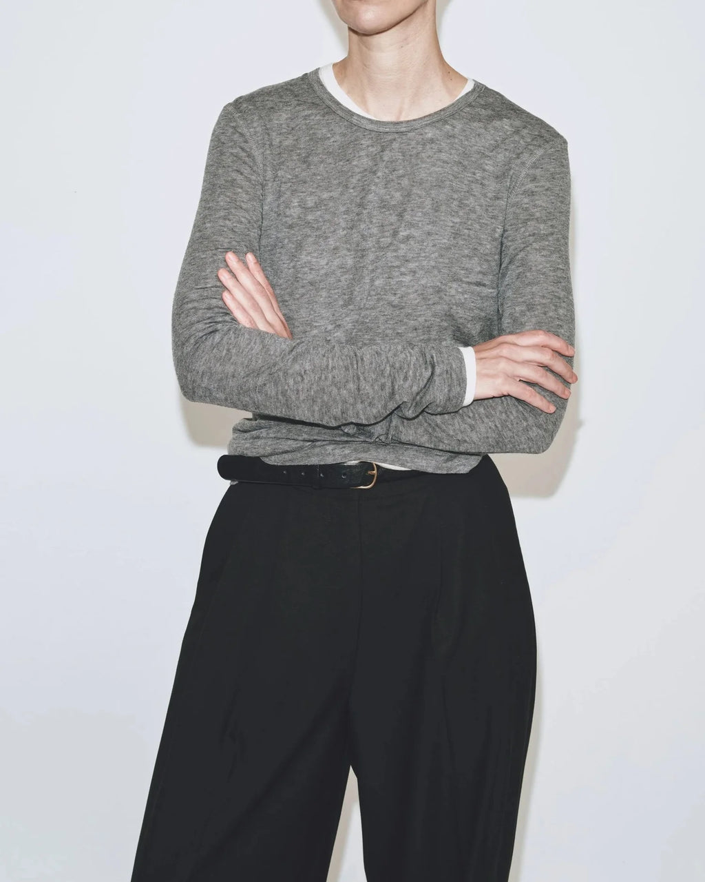 crewneck top | multiple colors