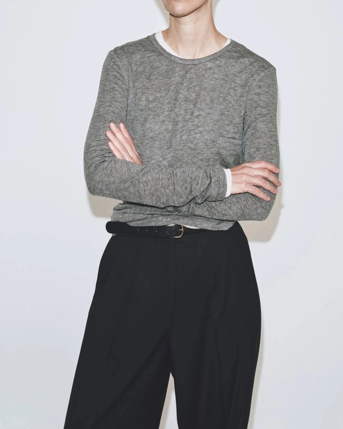 crewneck top | multiple colors