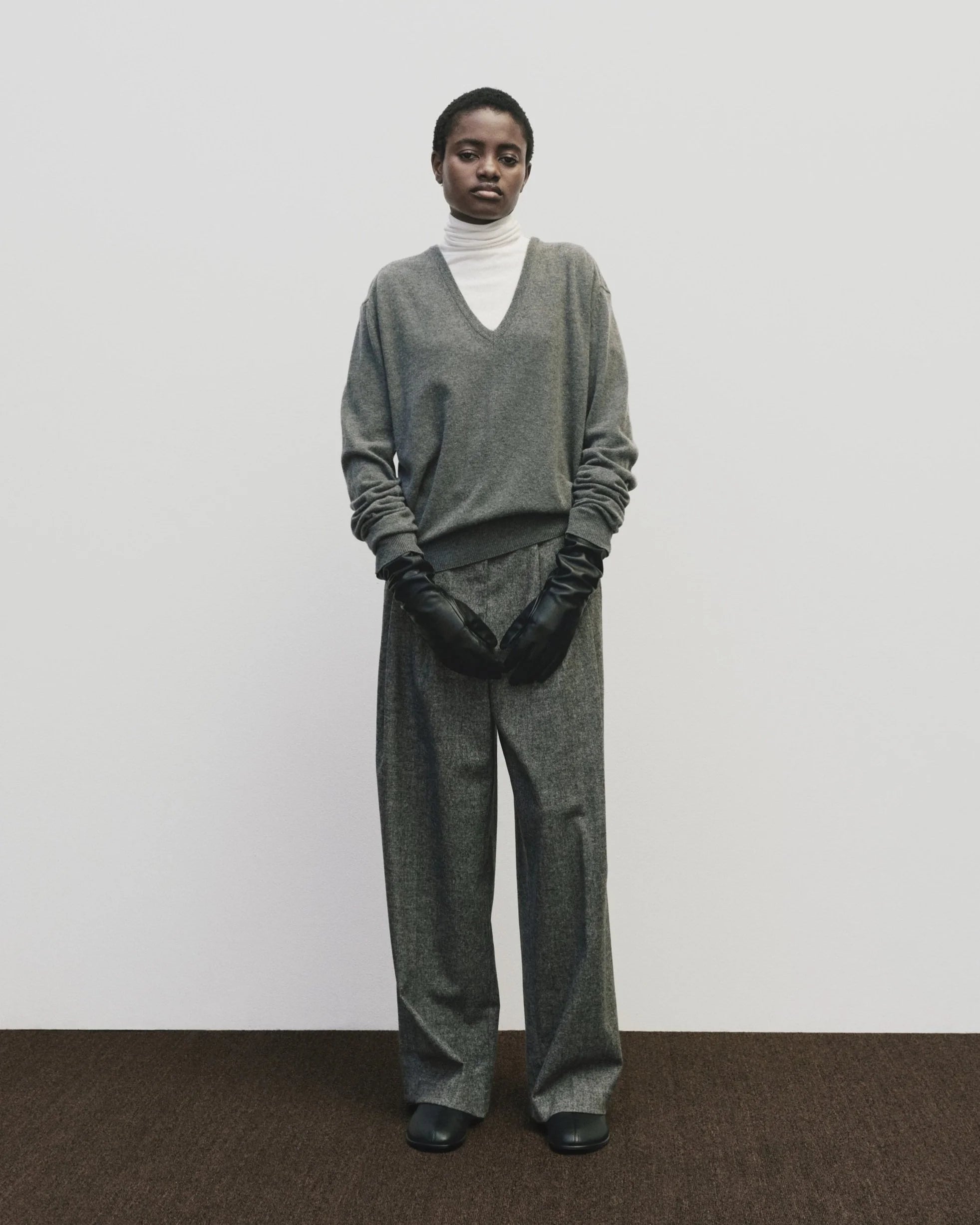 cashmere blend v neck | multiple colors