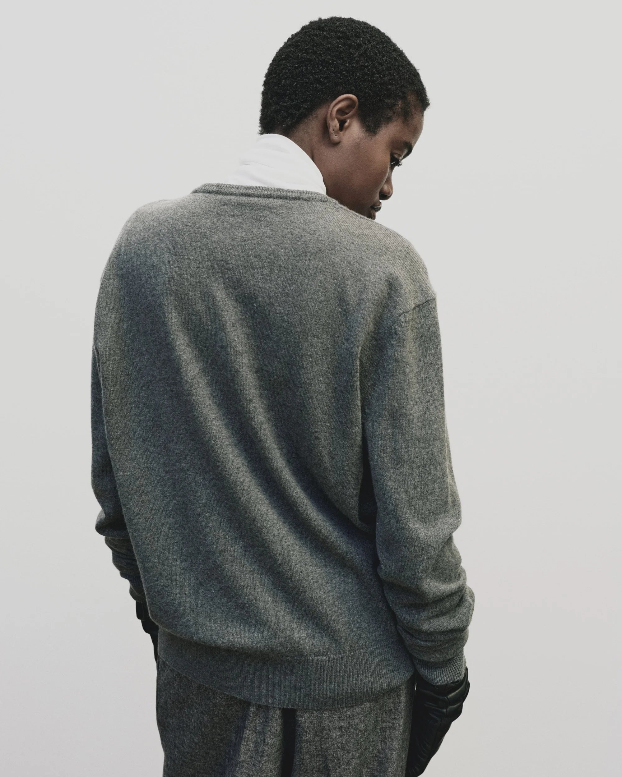 cashmere blend v neck | multiple colors