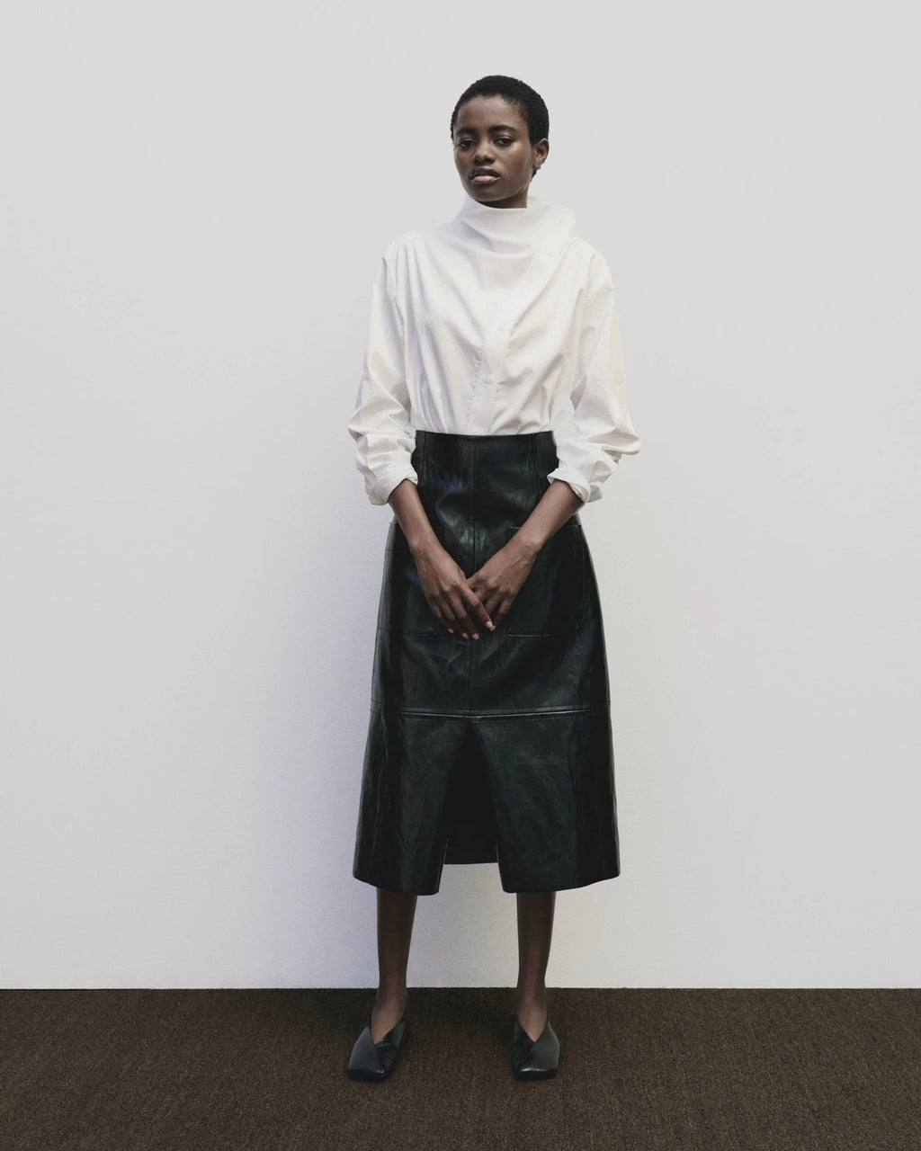 faux leather skirt | multiple colors