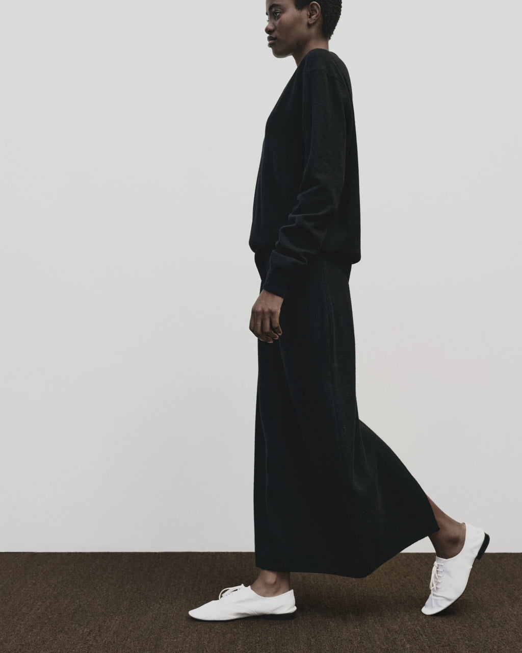 cashmere blend midi skirt | multiple colors