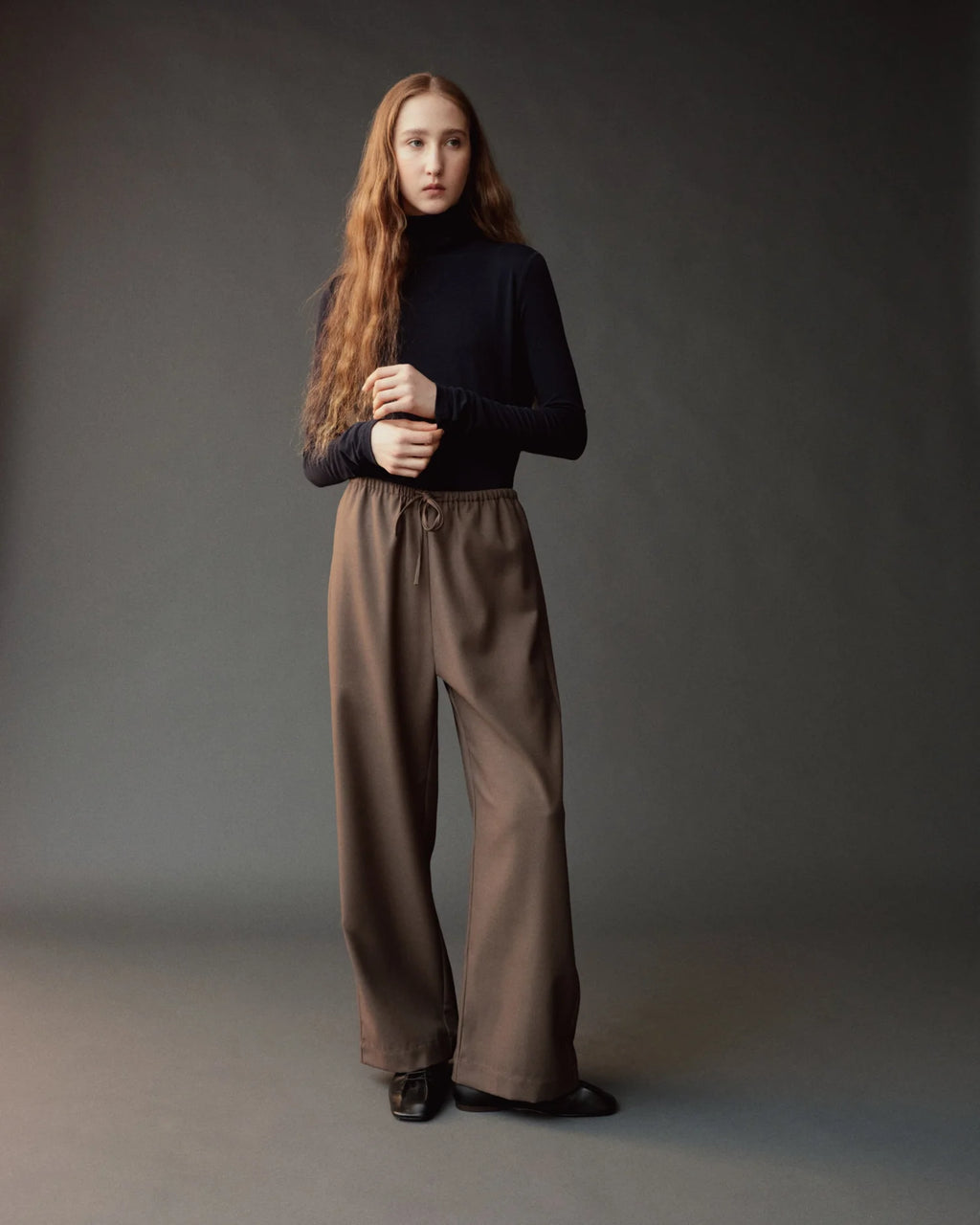 rollneck jersey top | multiple colors