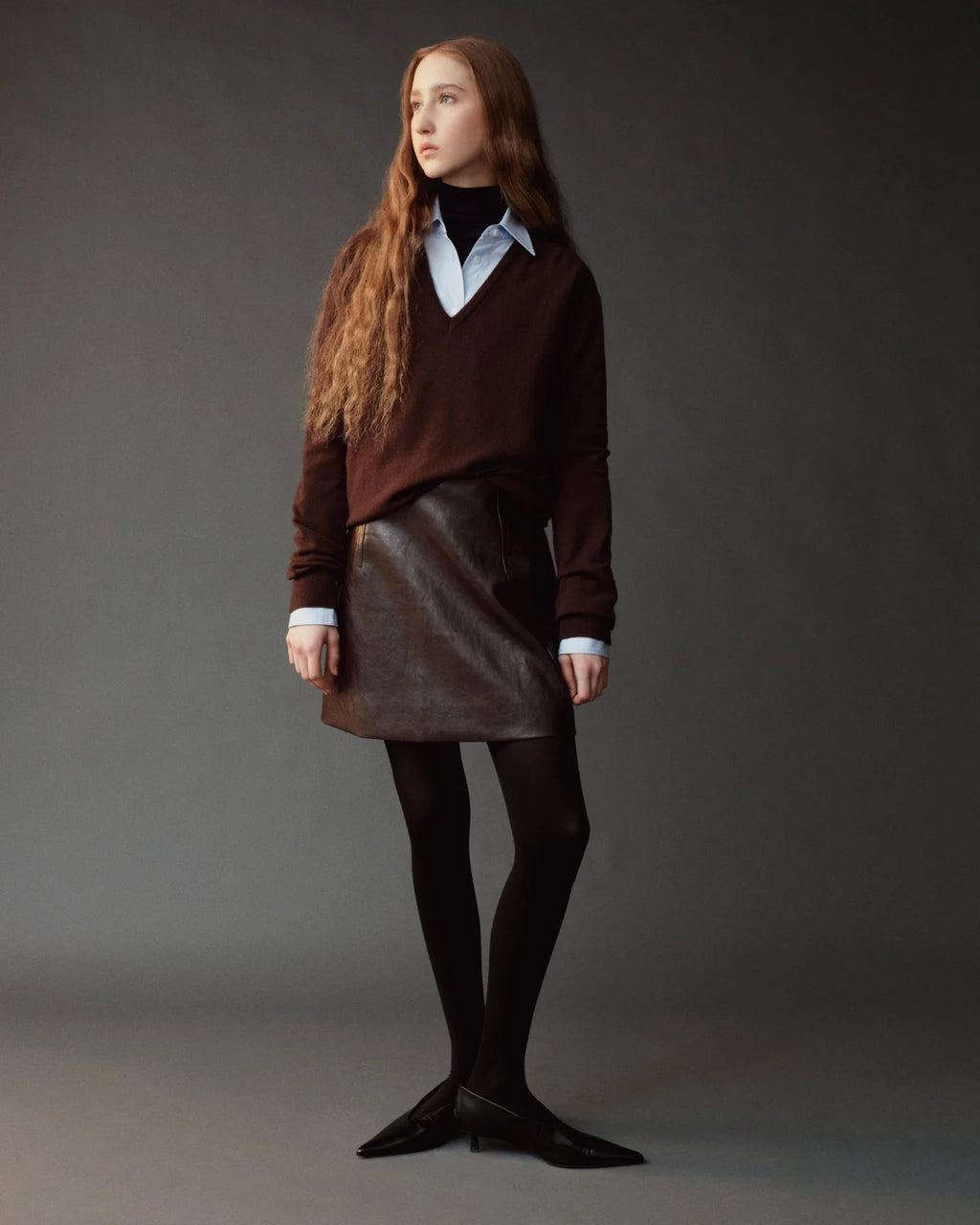faux leather skirt | multiple colors