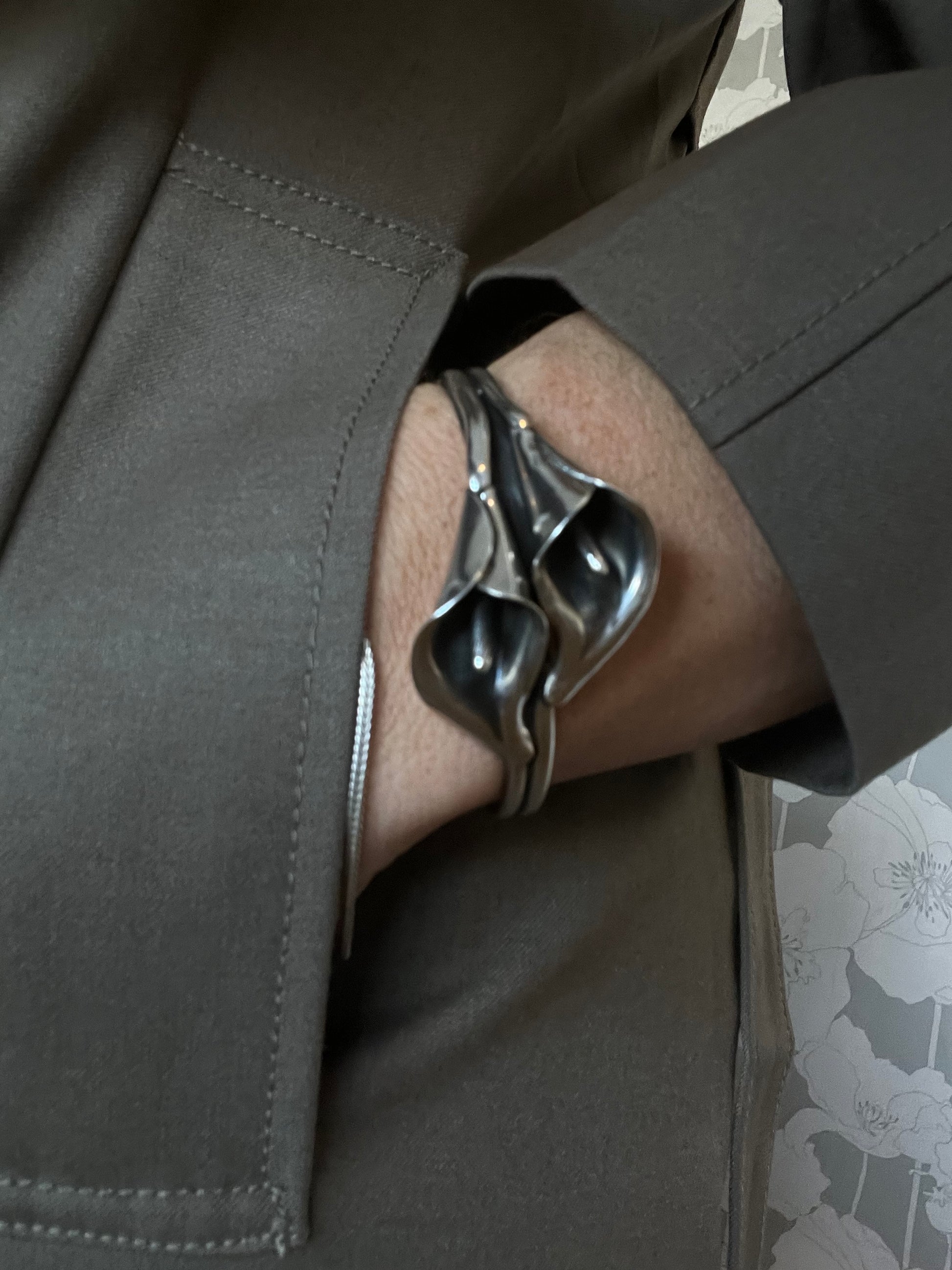 calla lily cuff