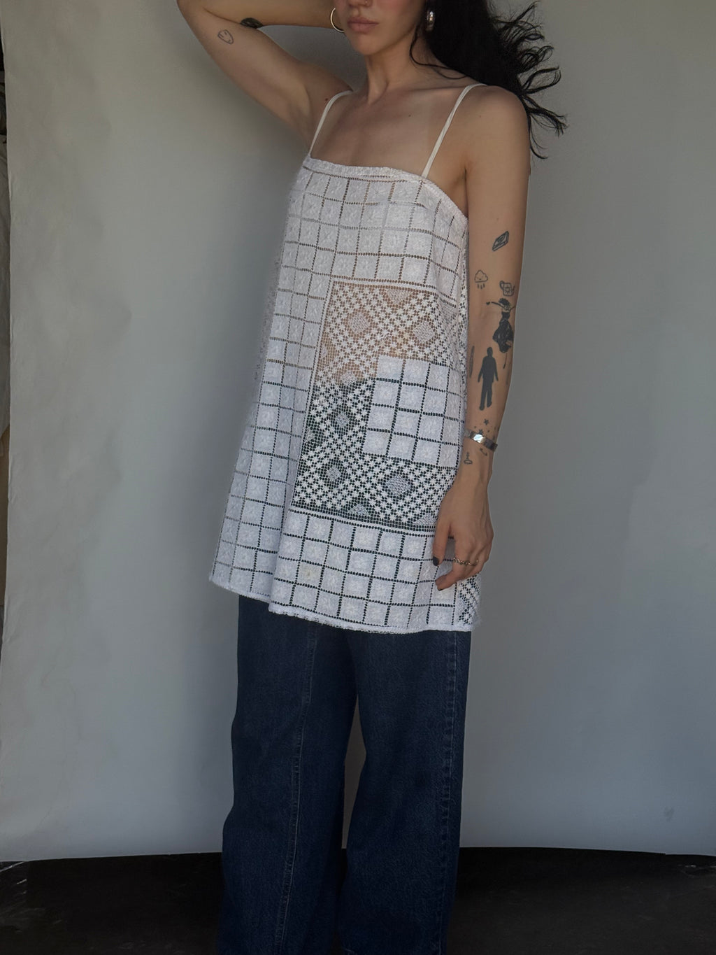 tablecloth dress | crochet