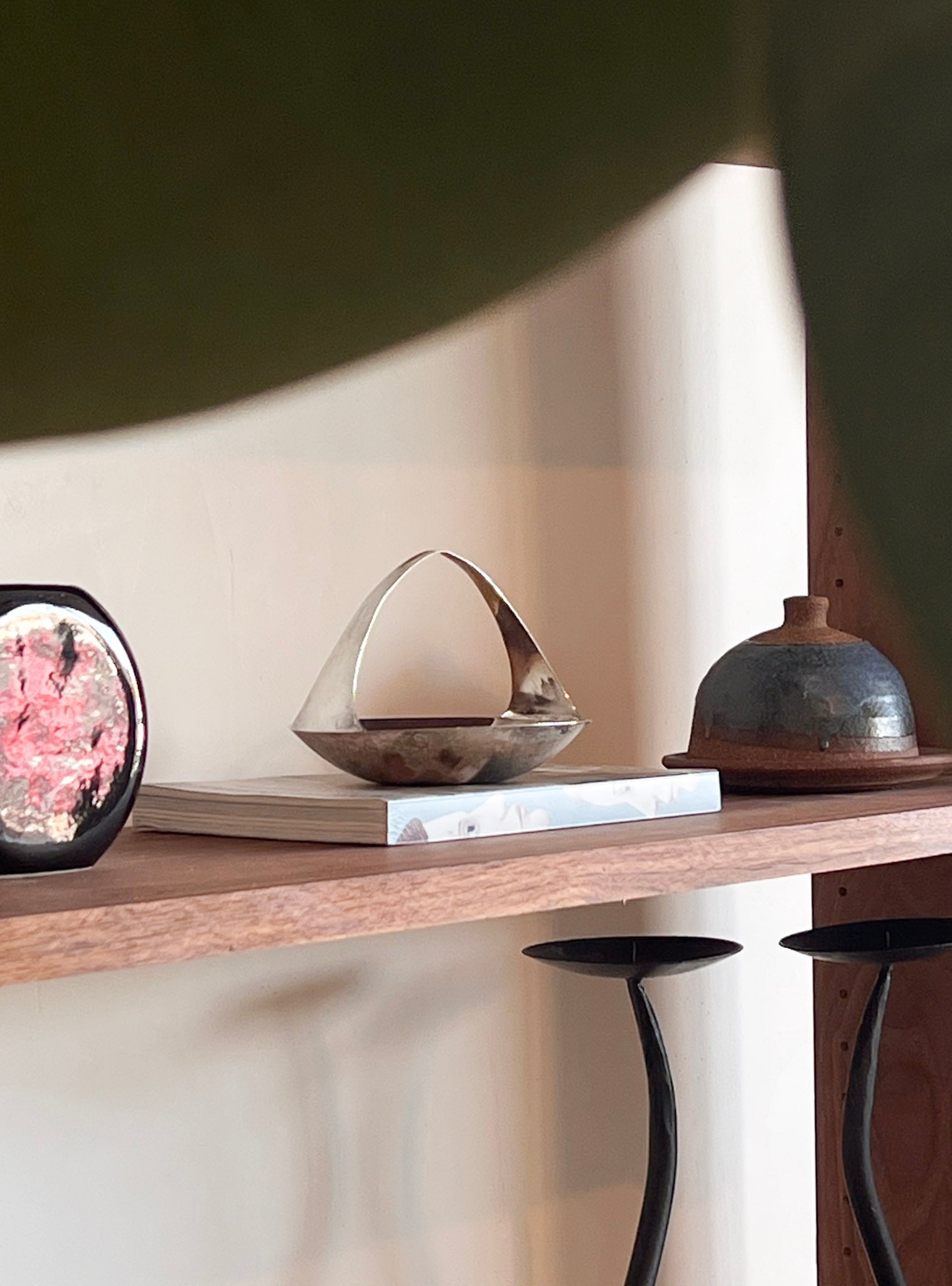 silver plated basket dish