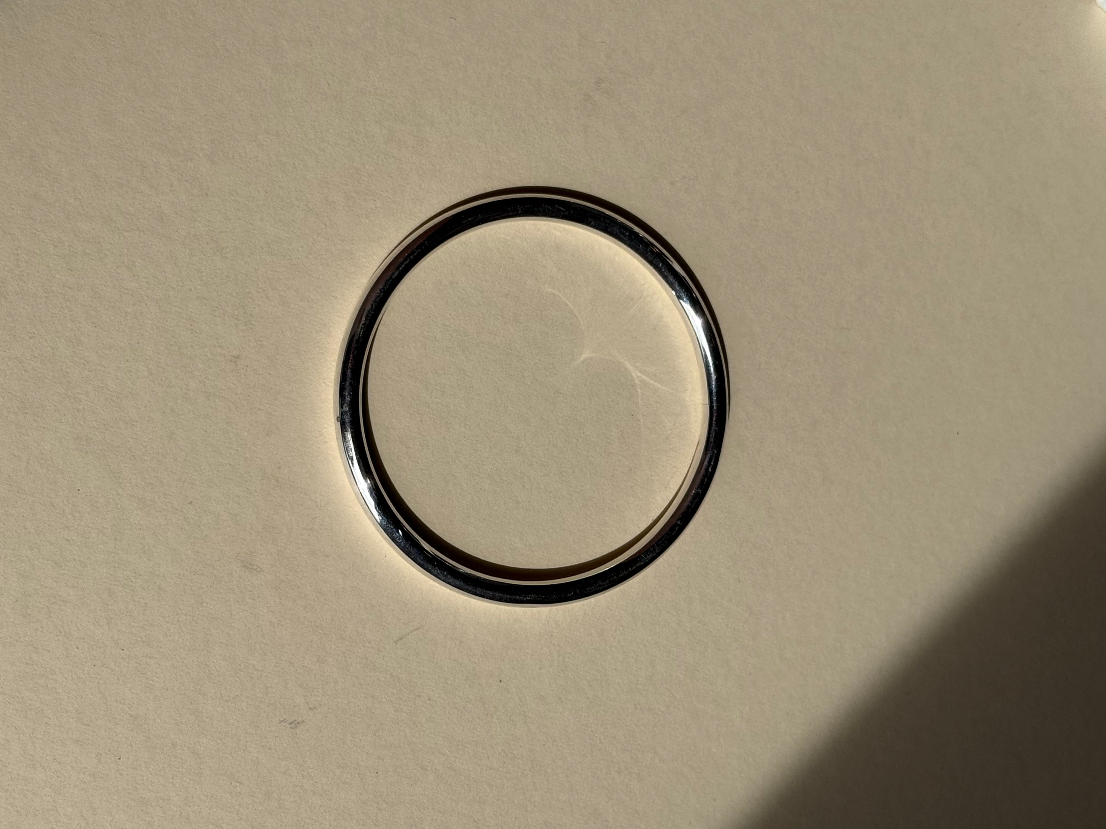 silver bangle bracelet