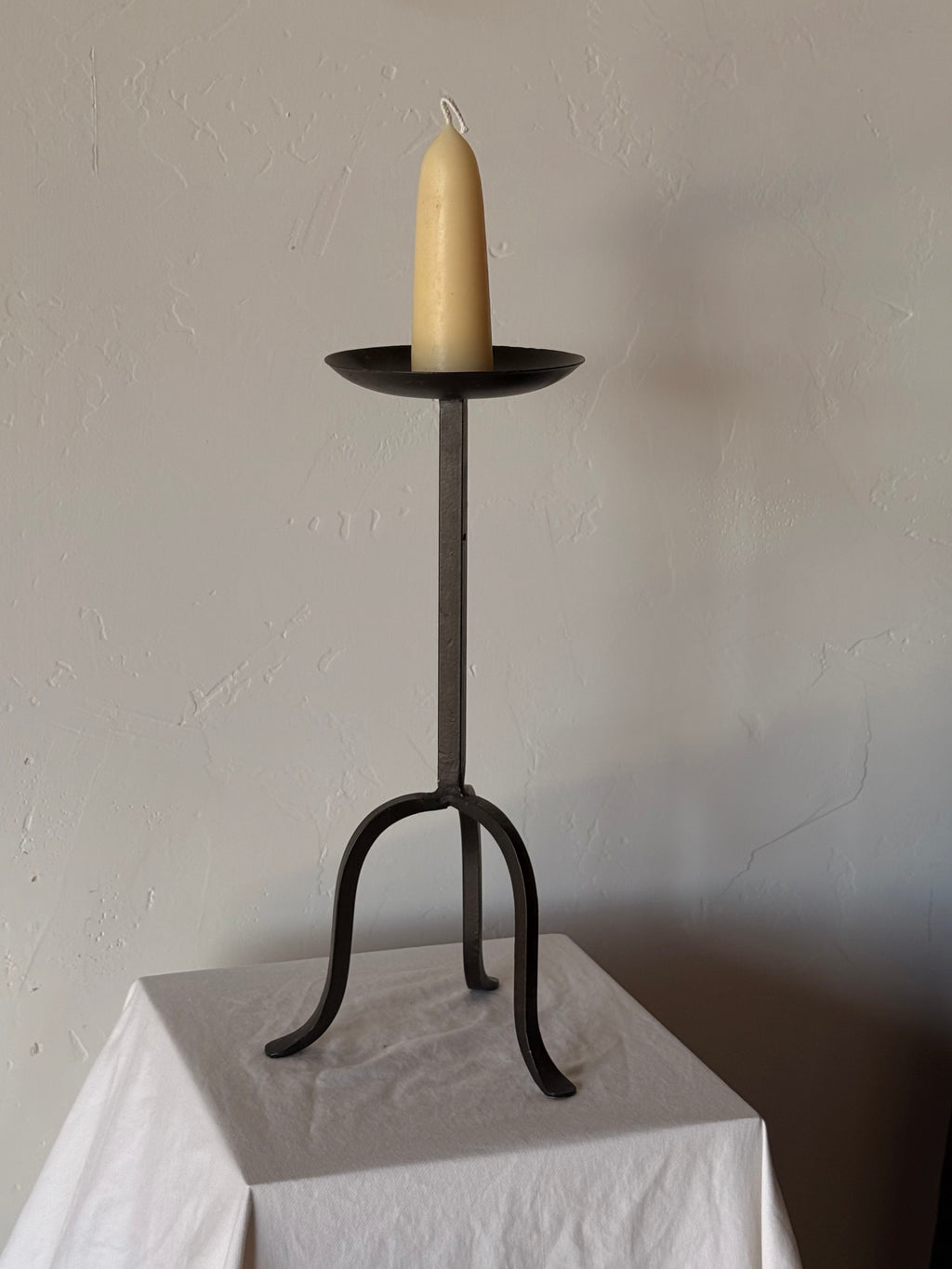 iron candle holder