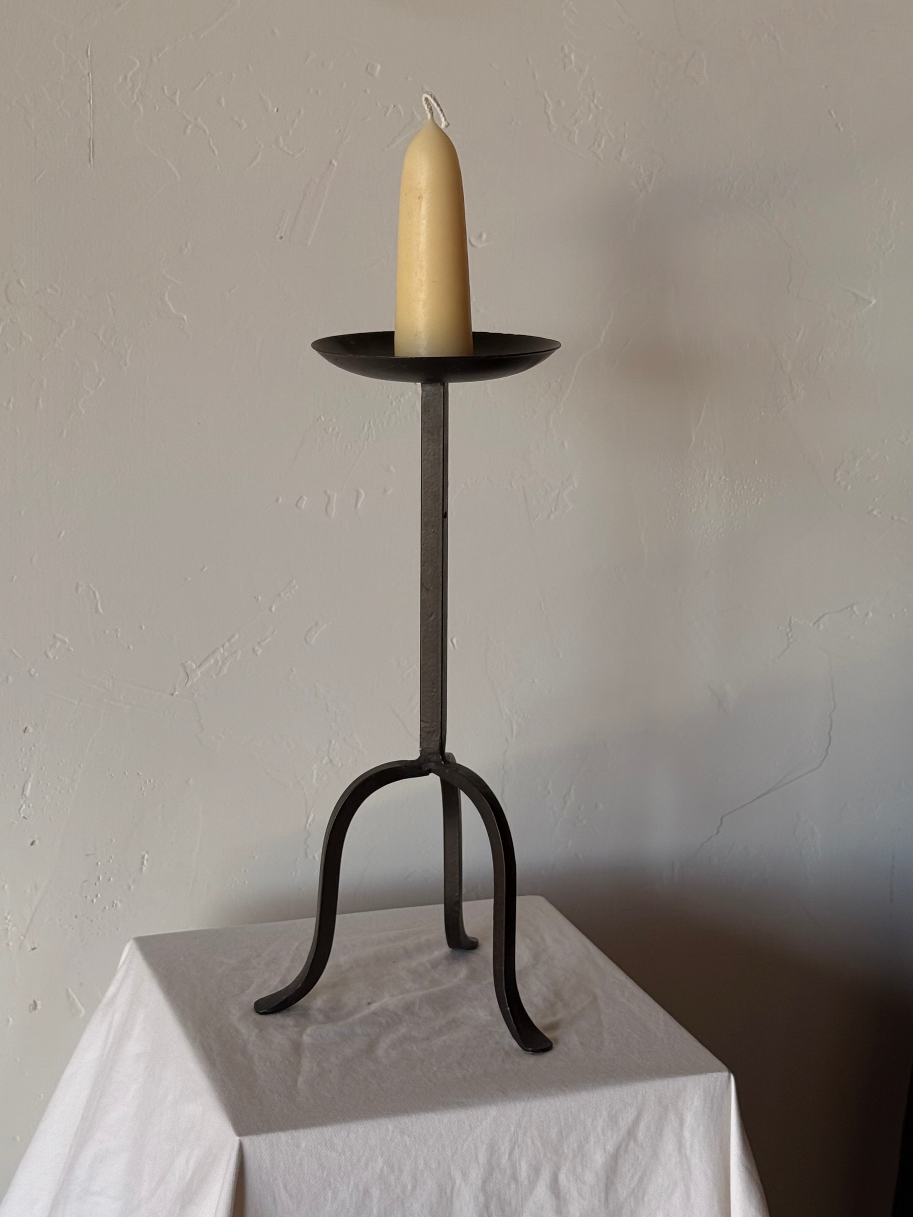 iron candle holder