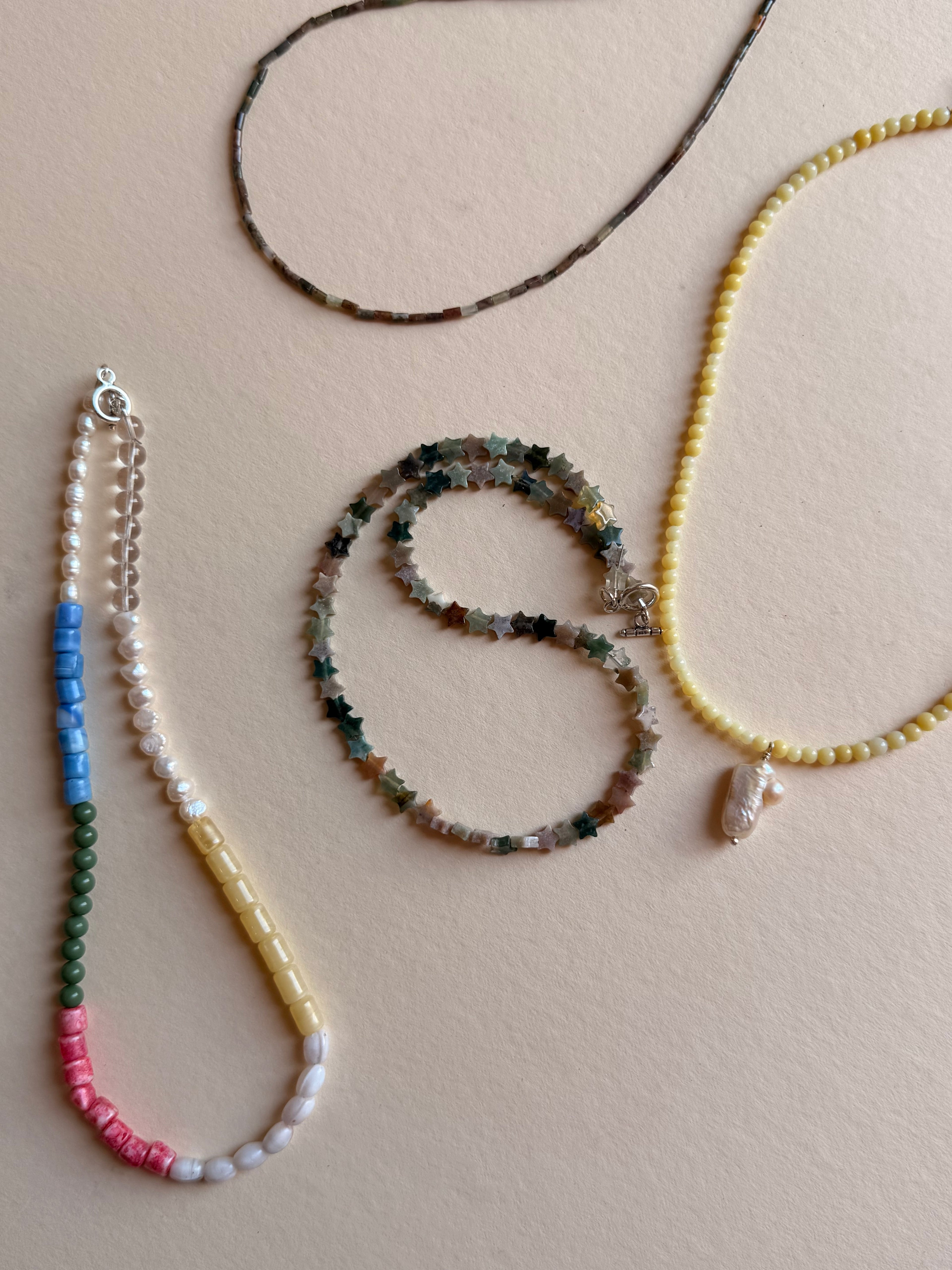 colorblock necklace