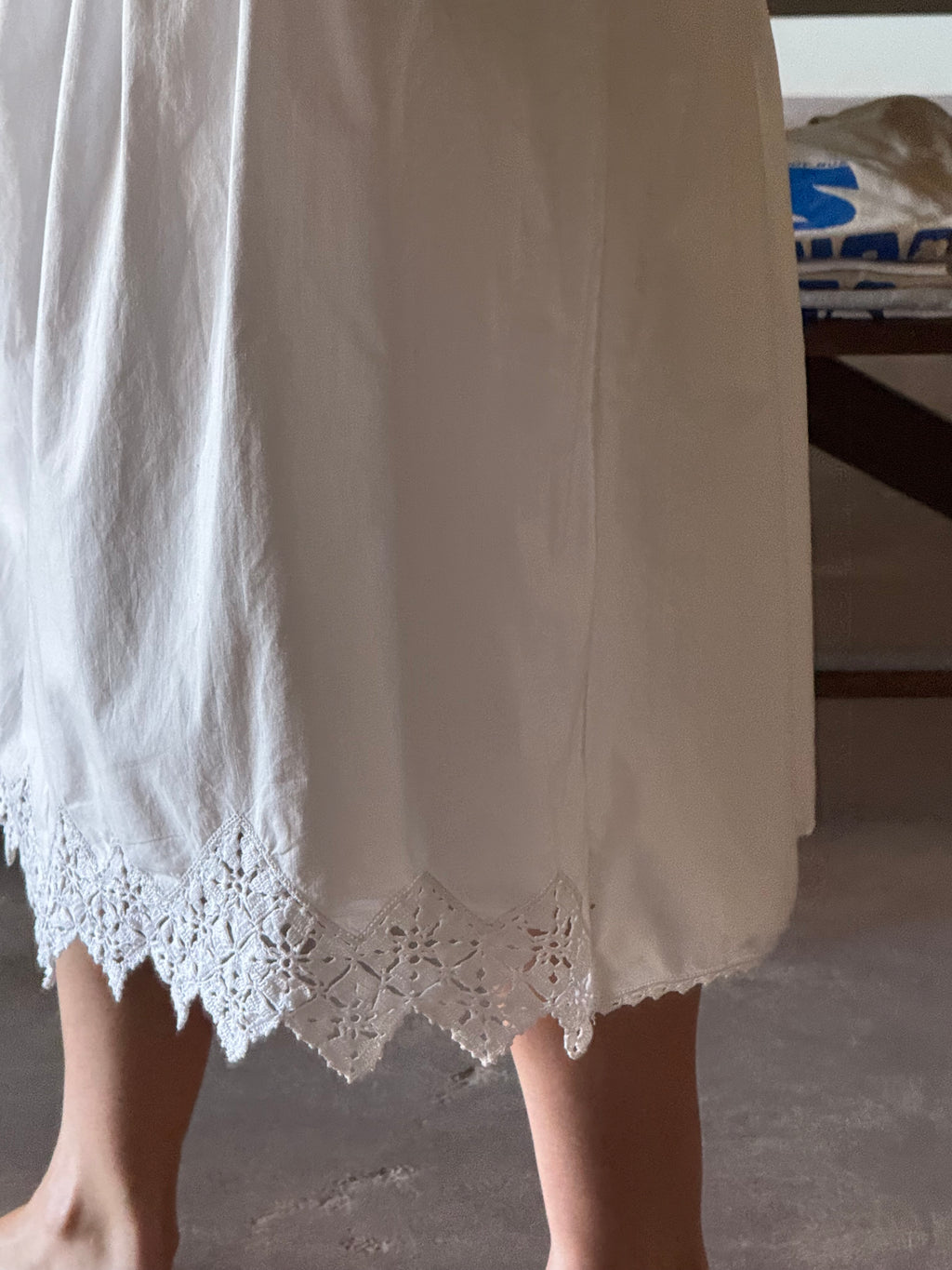 tablecloth skirt | shorter drawstring