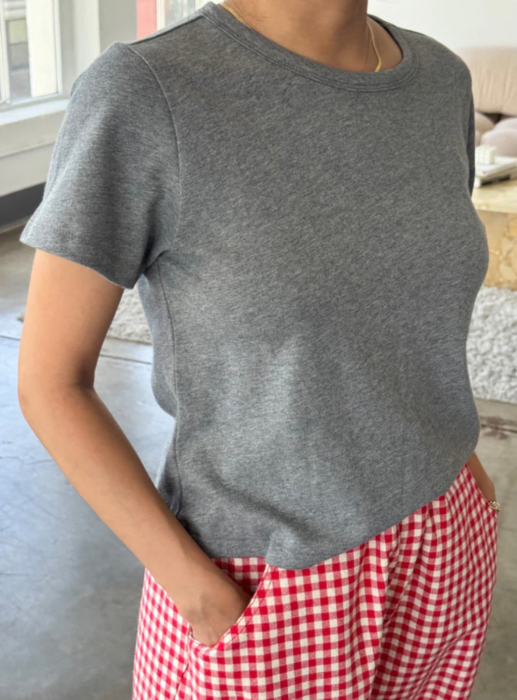 little boy tee | grey