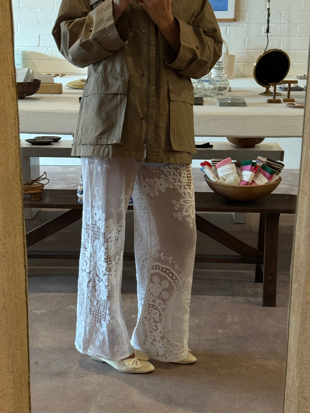 tablecloth pants