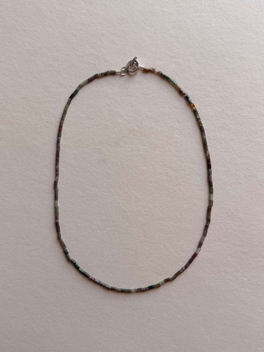 micro jasper necklace
