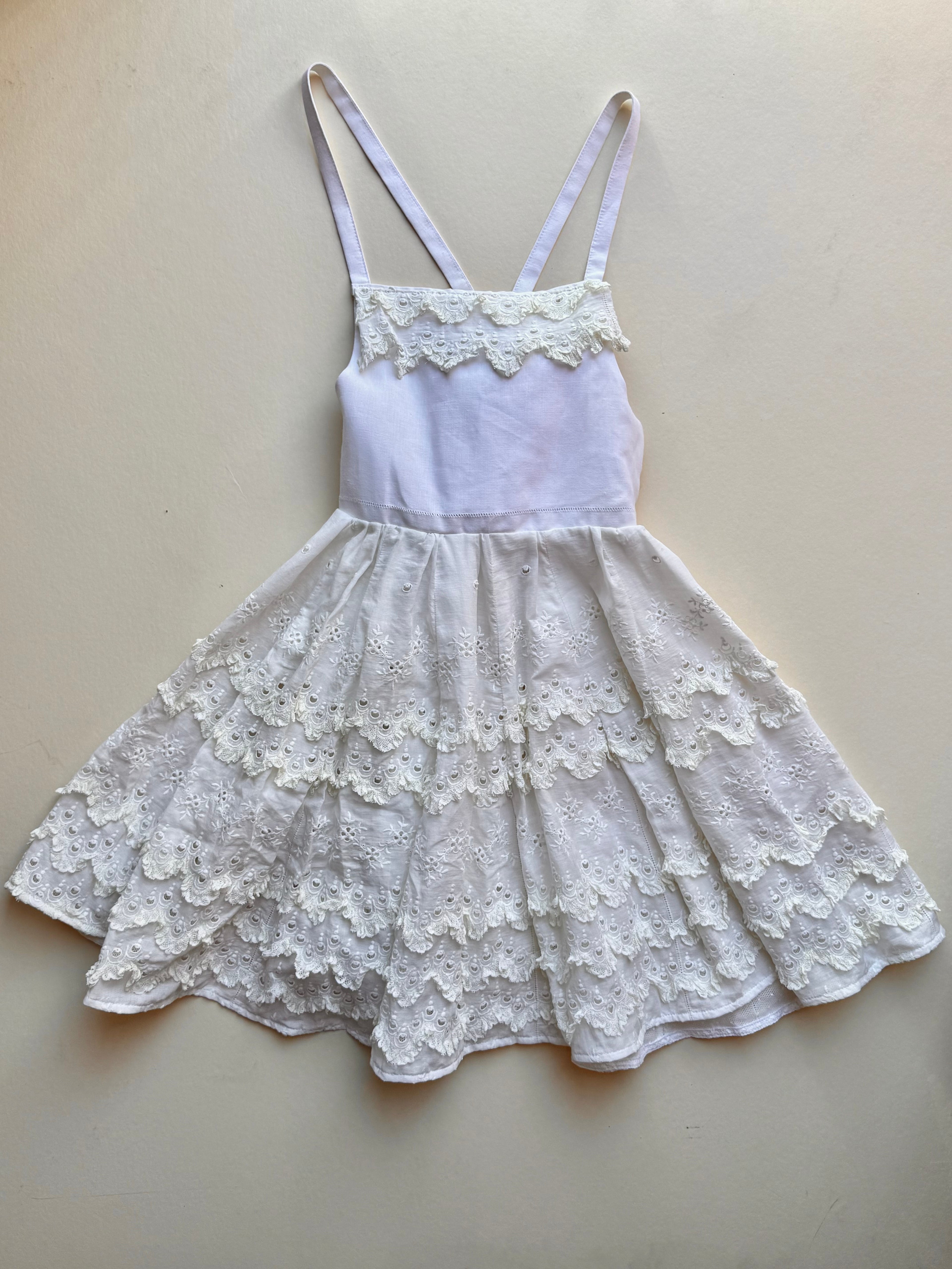 little girls dress | apron style