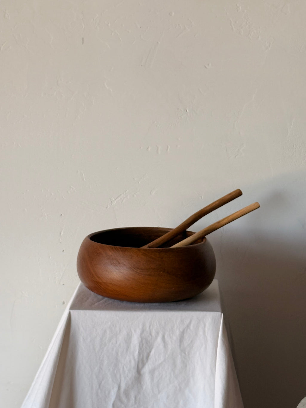 teak bowl