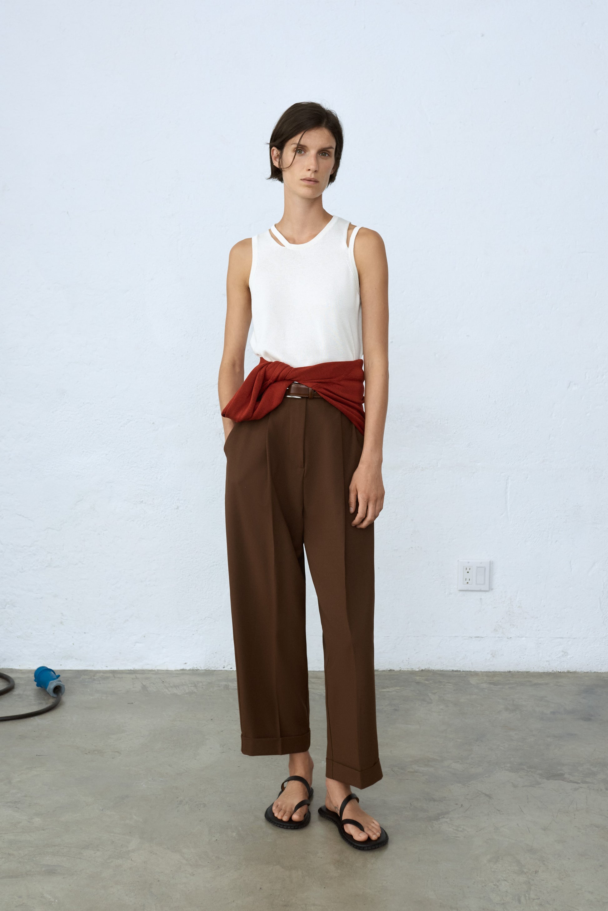 tailoring masculine pants | aztec