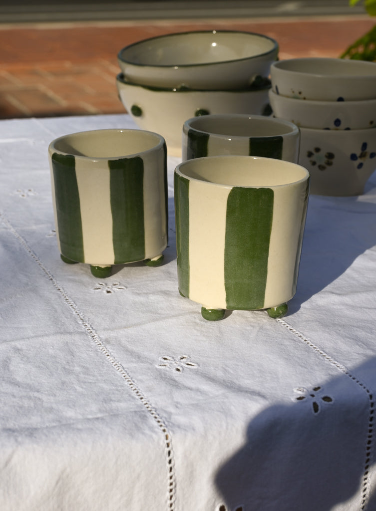 pearl cup | green