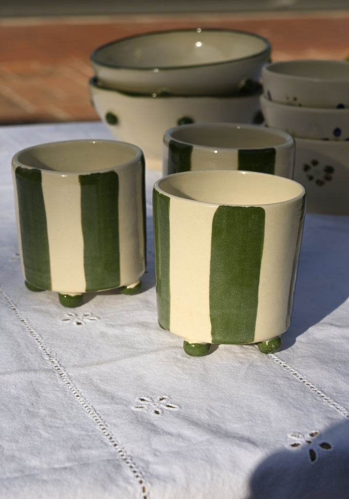 pearl cup | green