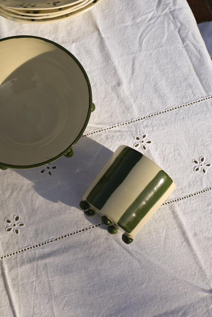 pearl cup | green