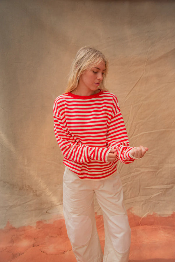 striped sweater | multiple colors