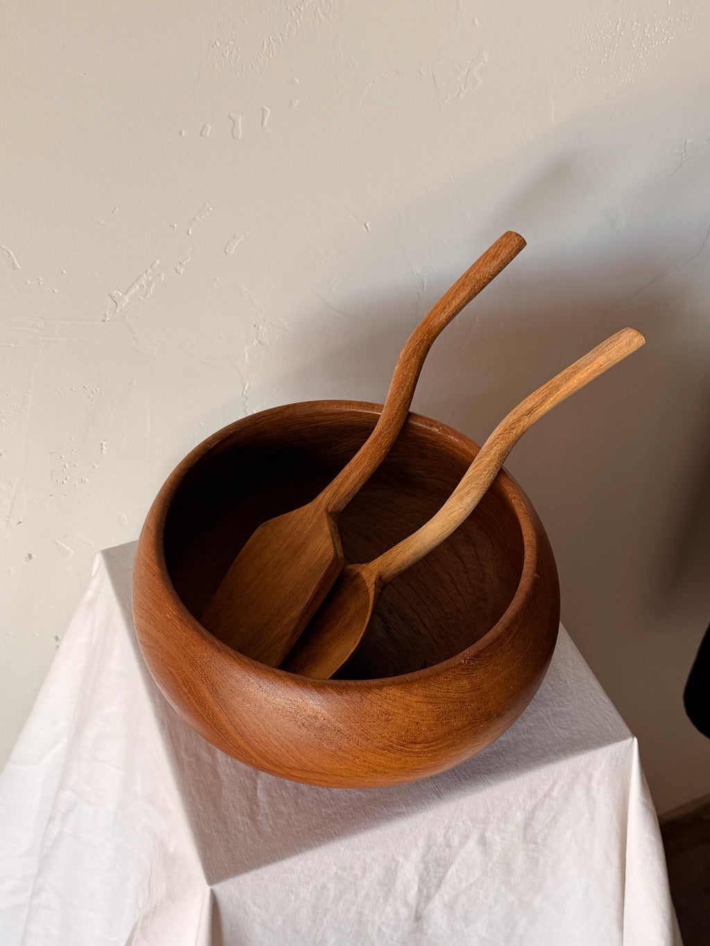 teak bowl