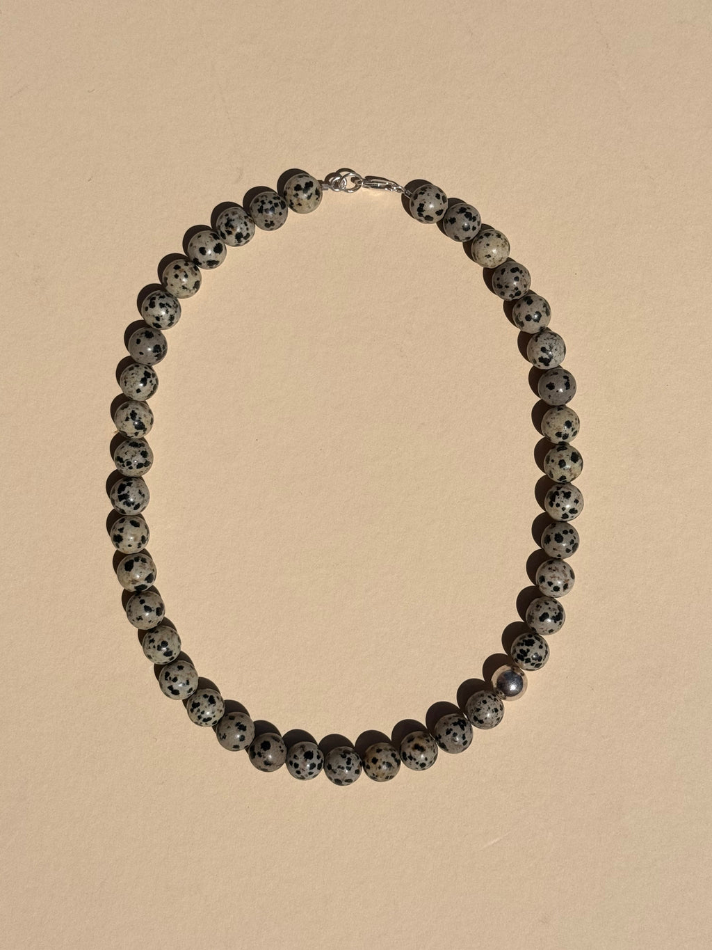 dalmation jasper with sterling