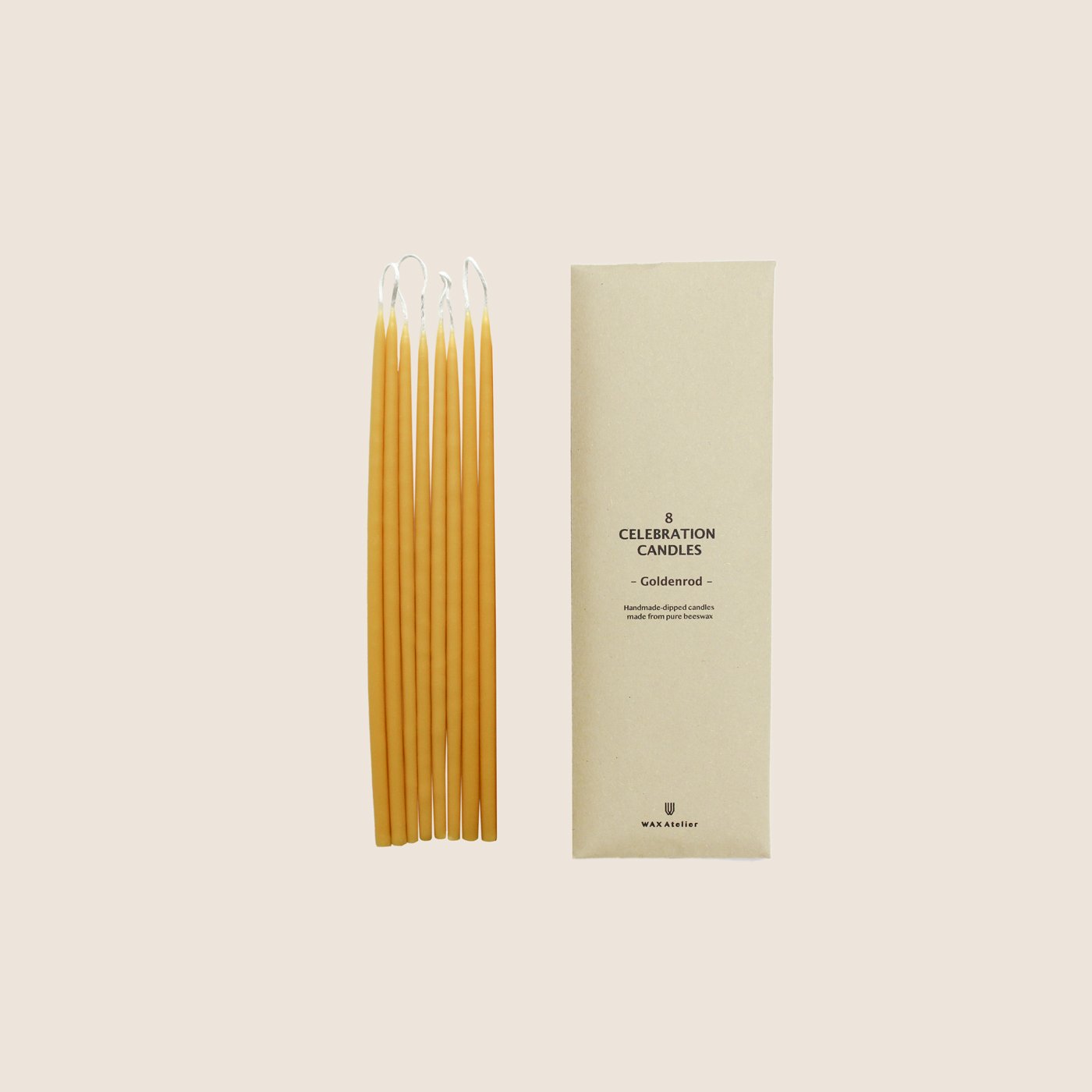 celebration candles | goldenrod