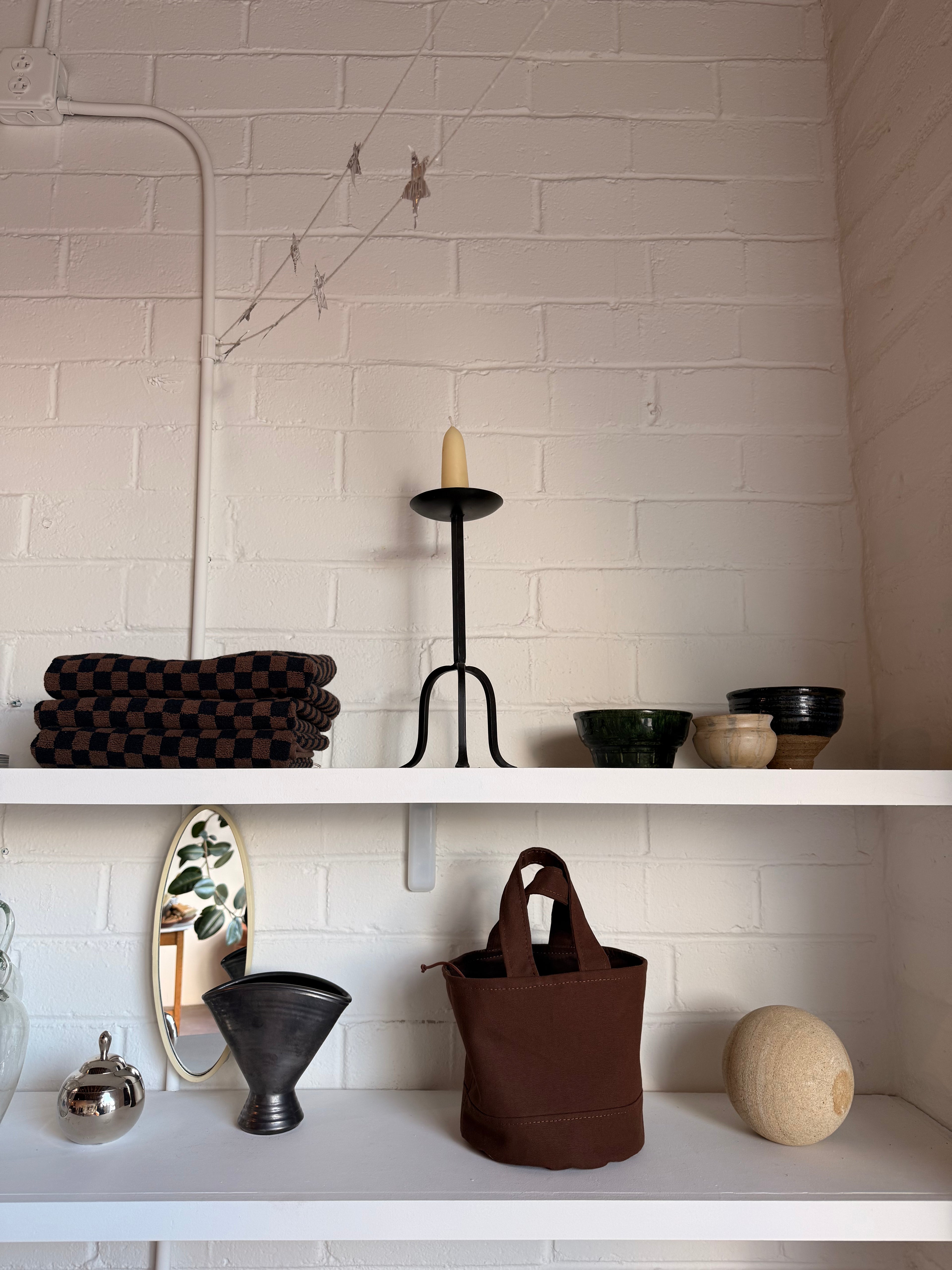 iron candle holder