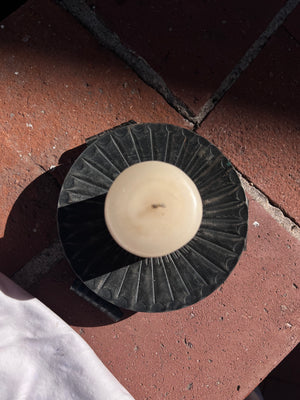 iron candle holder