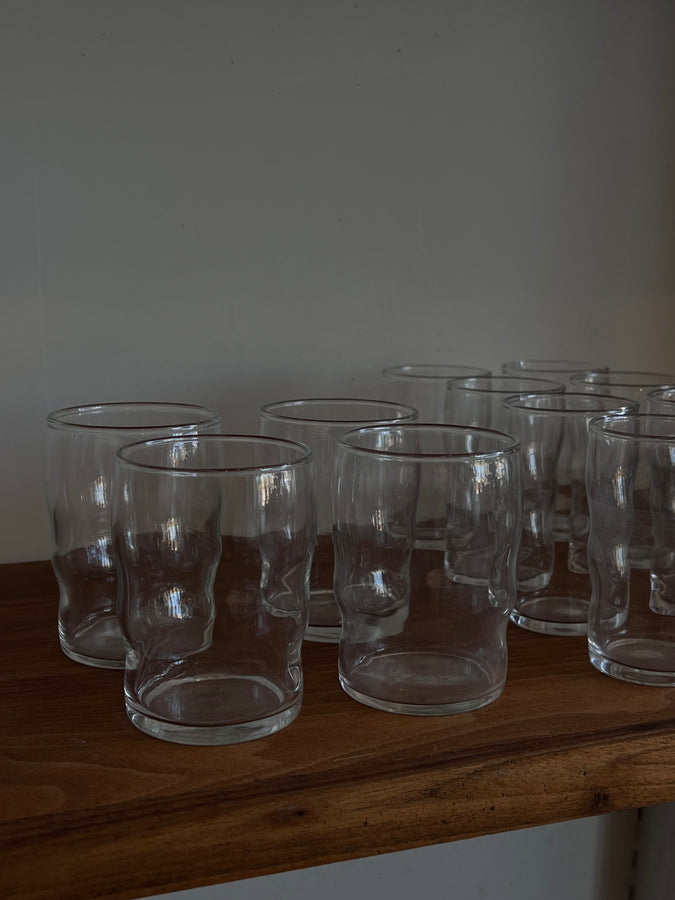 wavy glasses