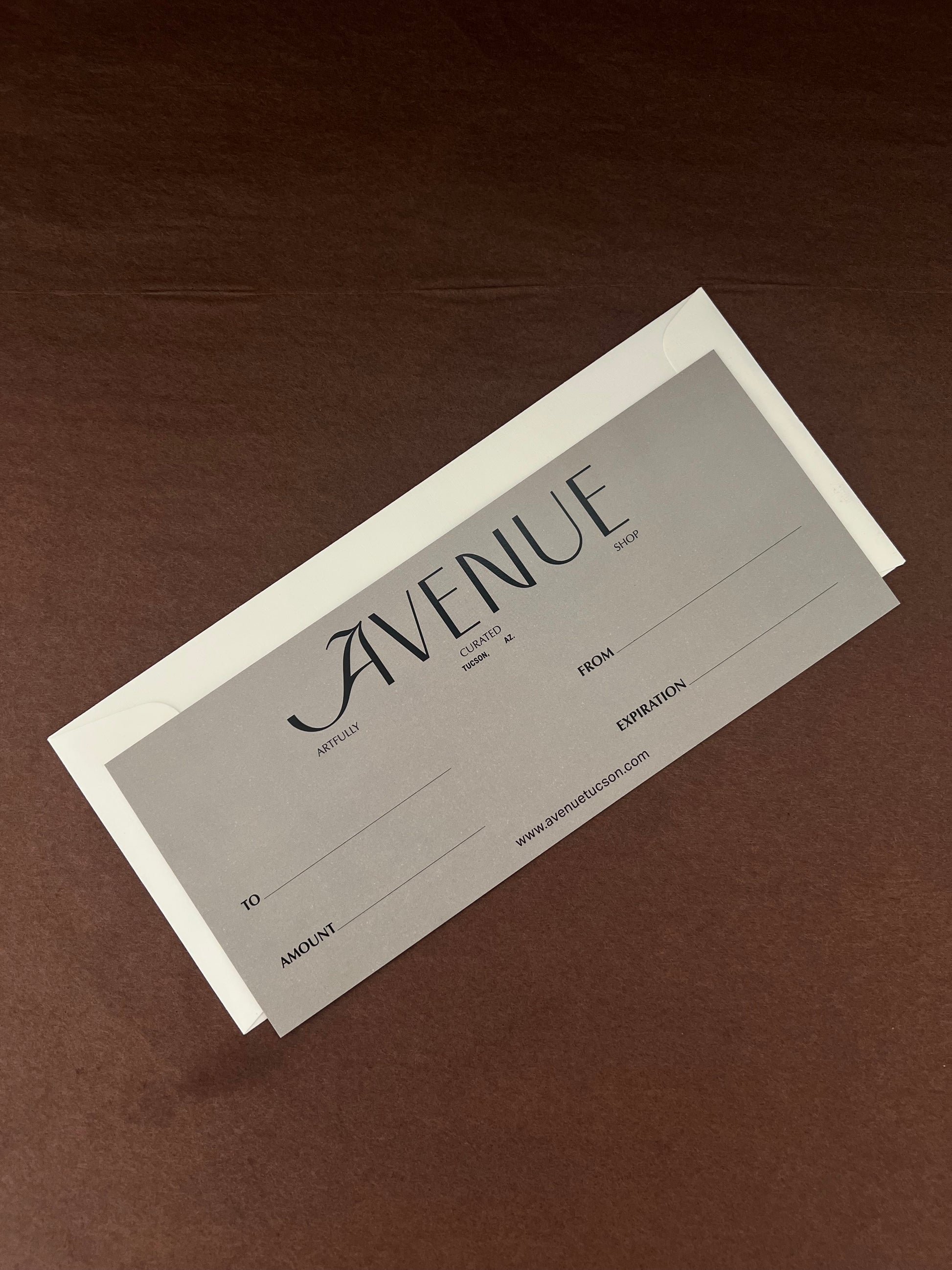 gift certificate