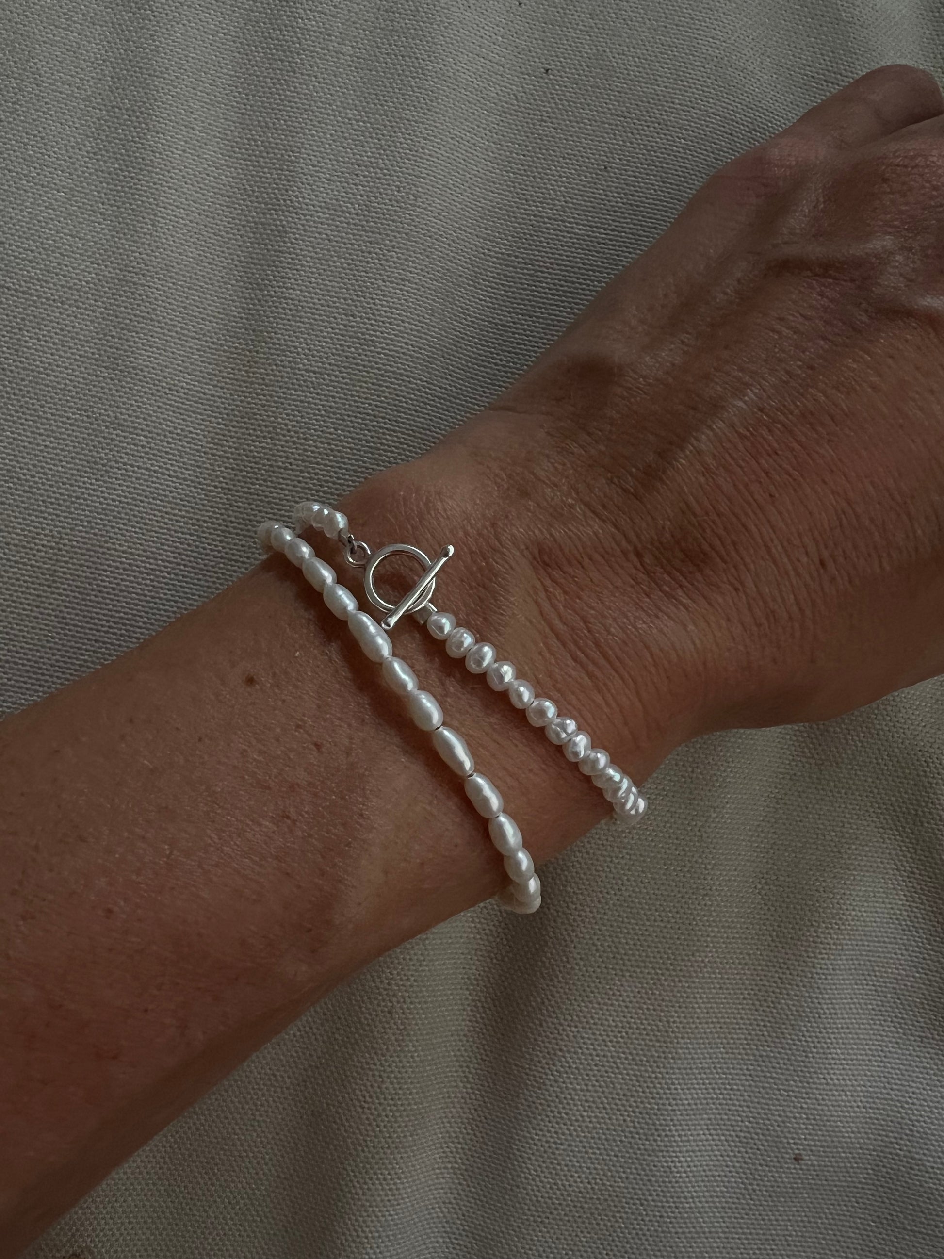 pearl bracelets