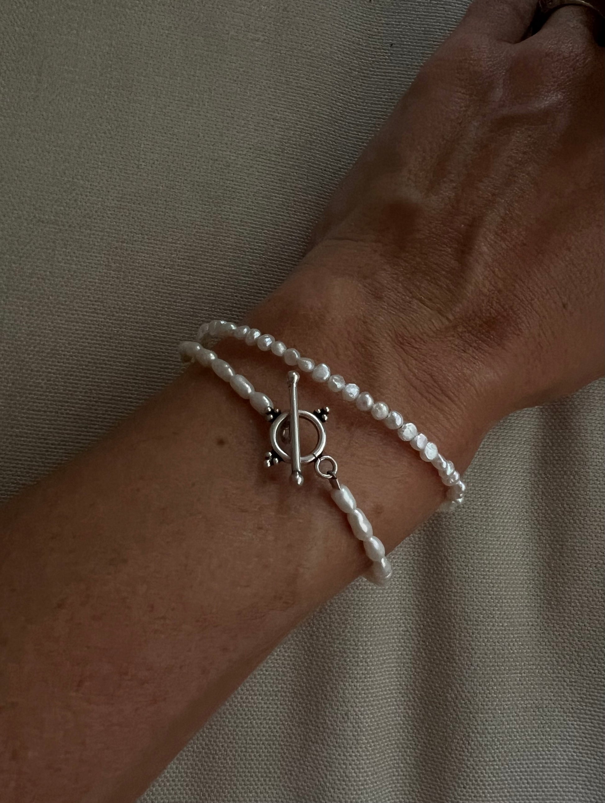 pearl bracelets