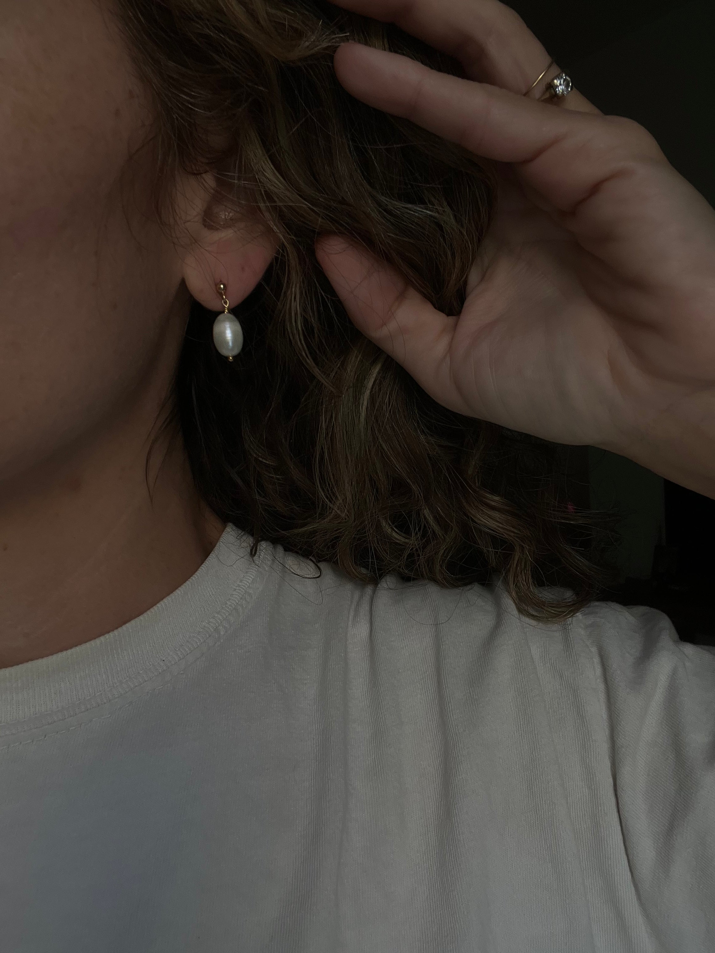 pearl drop earrings | multiple styles