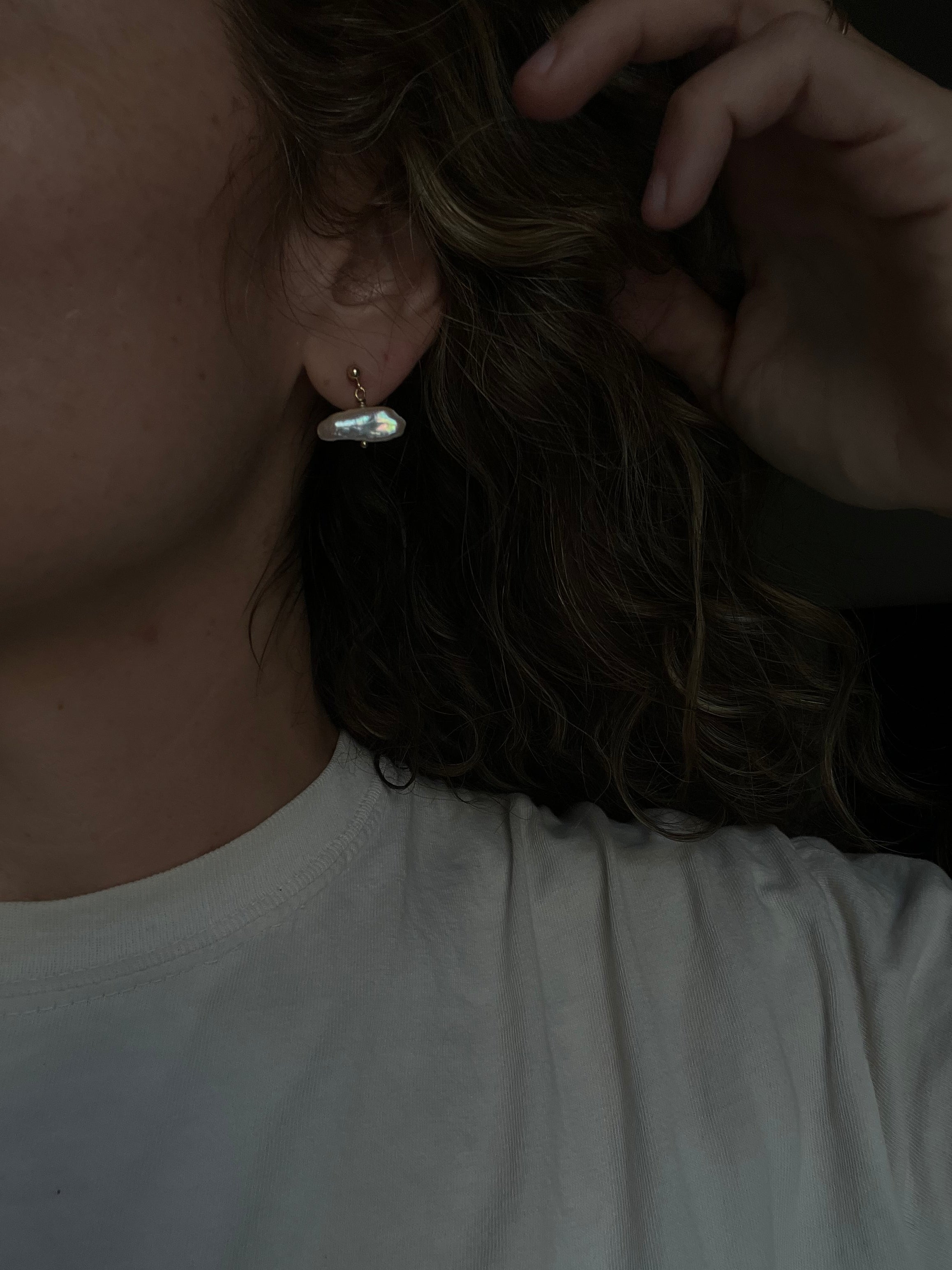 pearl drop earrings | multiple styles