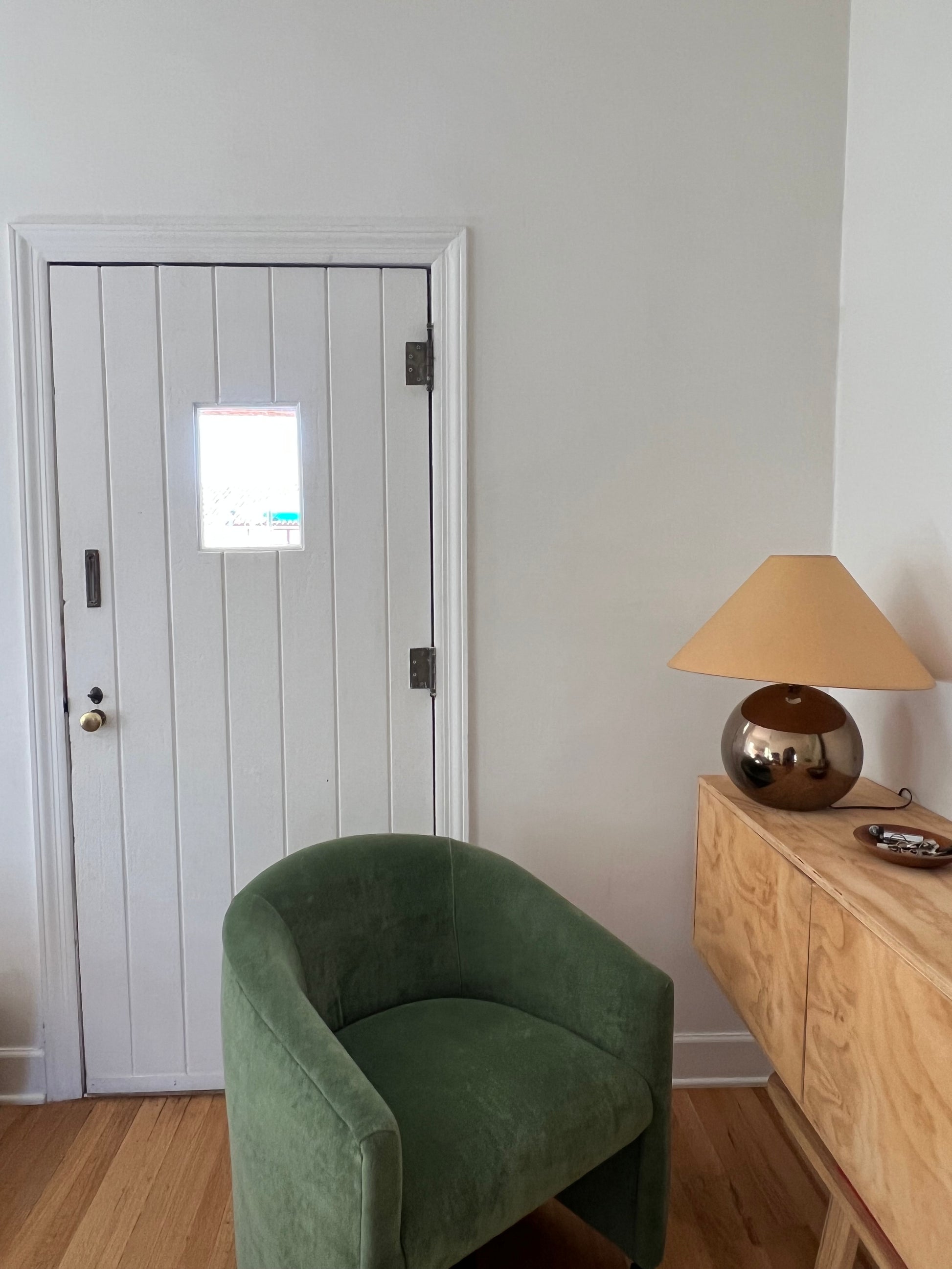 vintage green chair