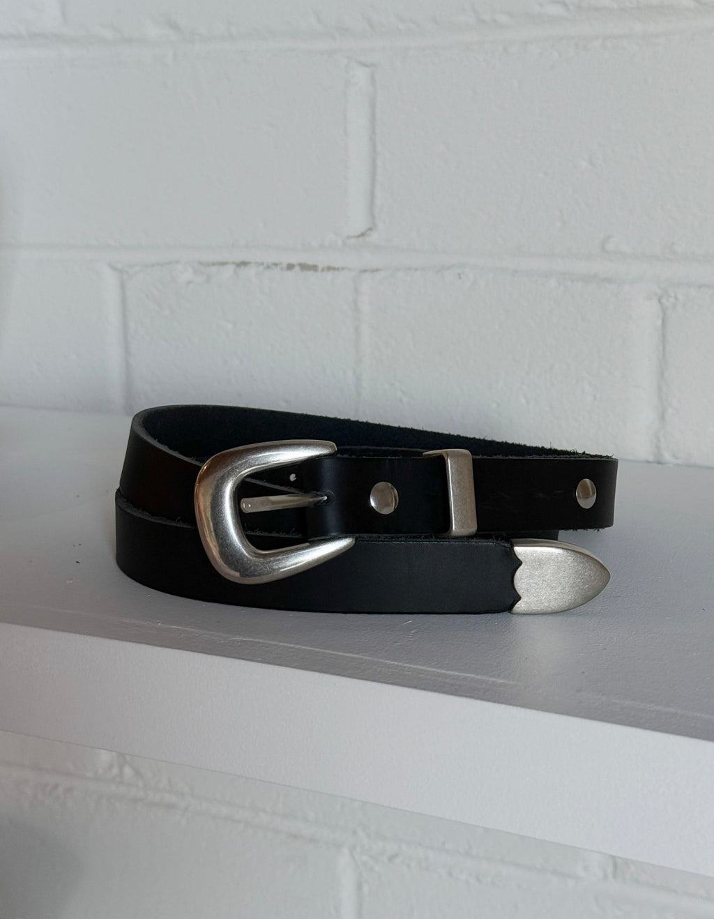 silver tip belt