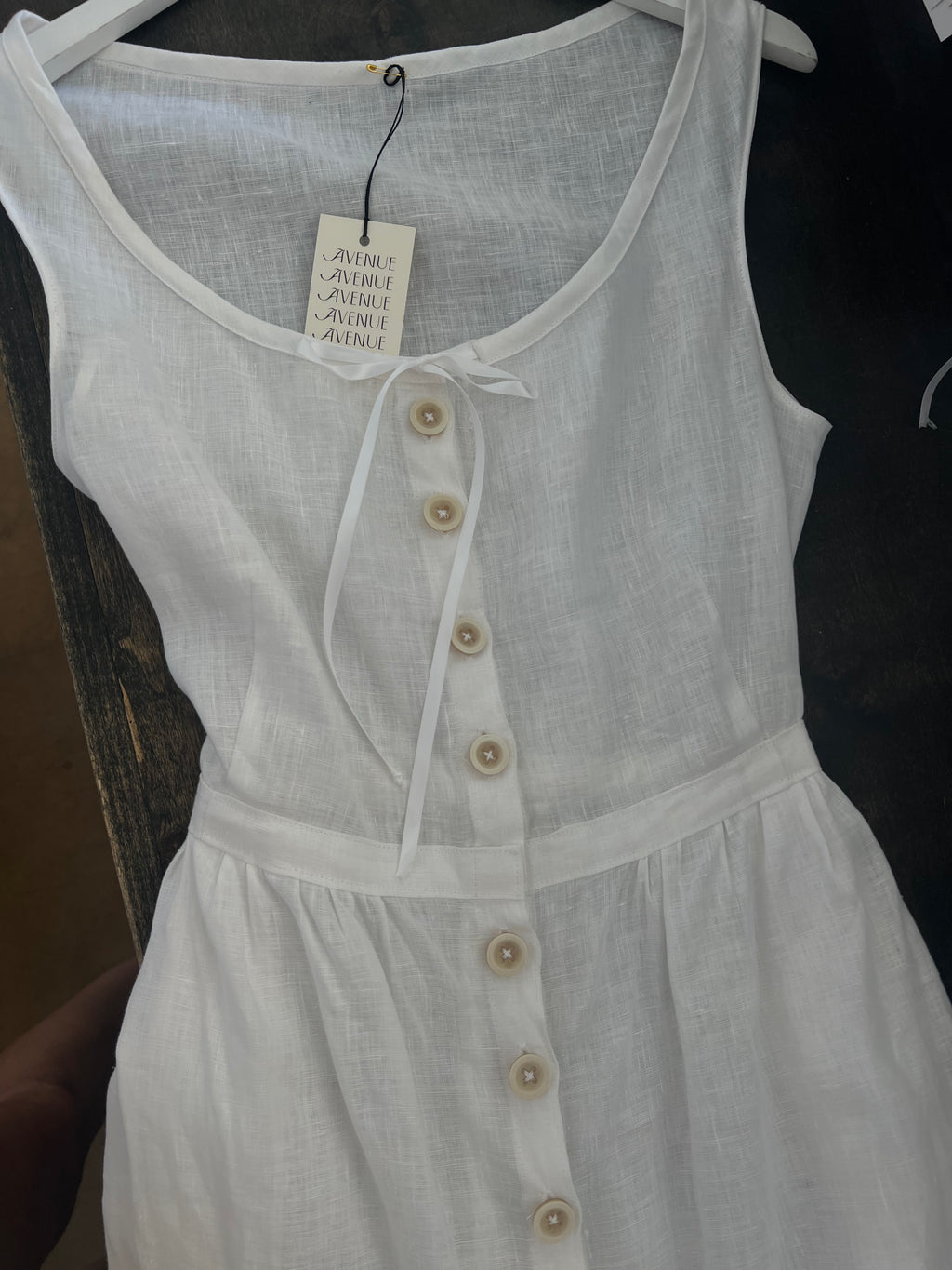 tie neck cami dress