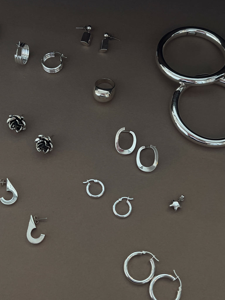 sterling puffy ring