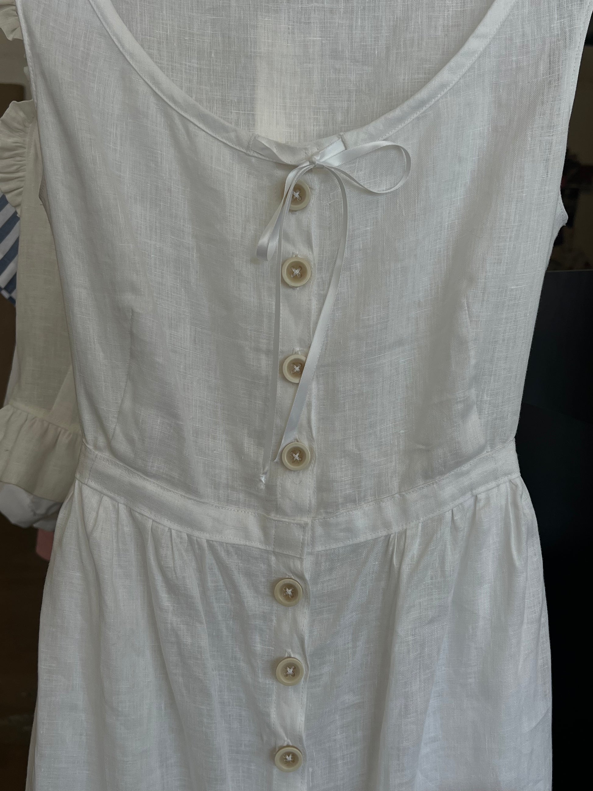 tie neck cami dress