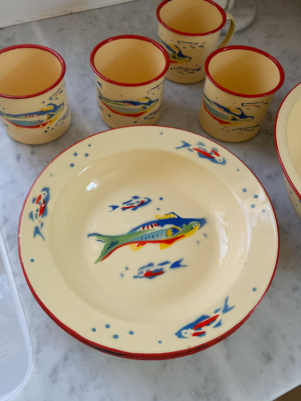 fish camping dishes