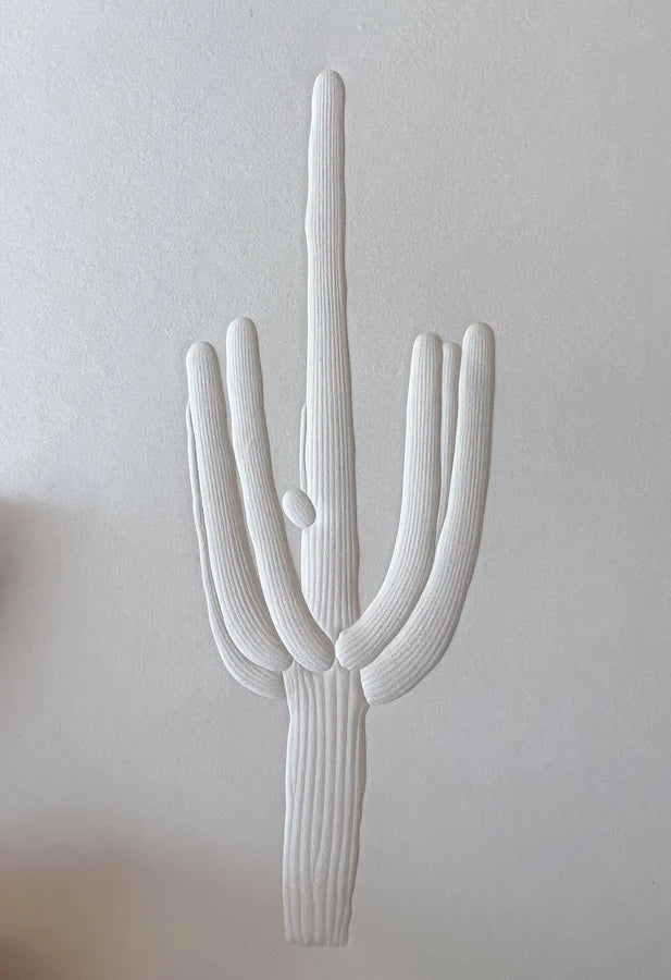 letterpress saguaro print