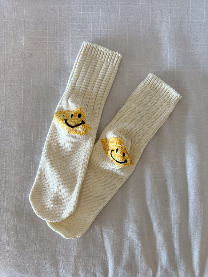 smiley socks